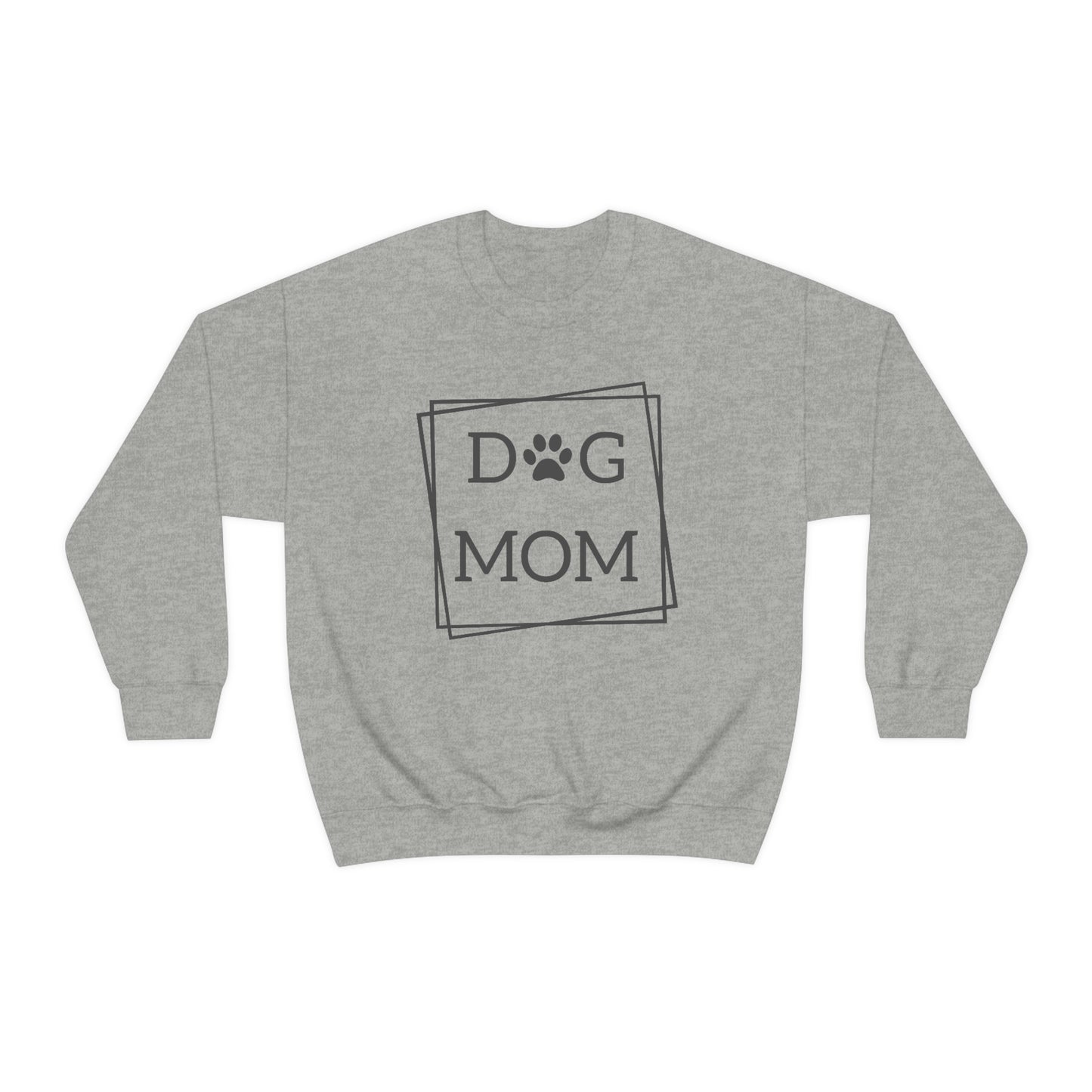 "Dog Mom" Unisex Heavy Blend™ Crewneck Sweatshirt