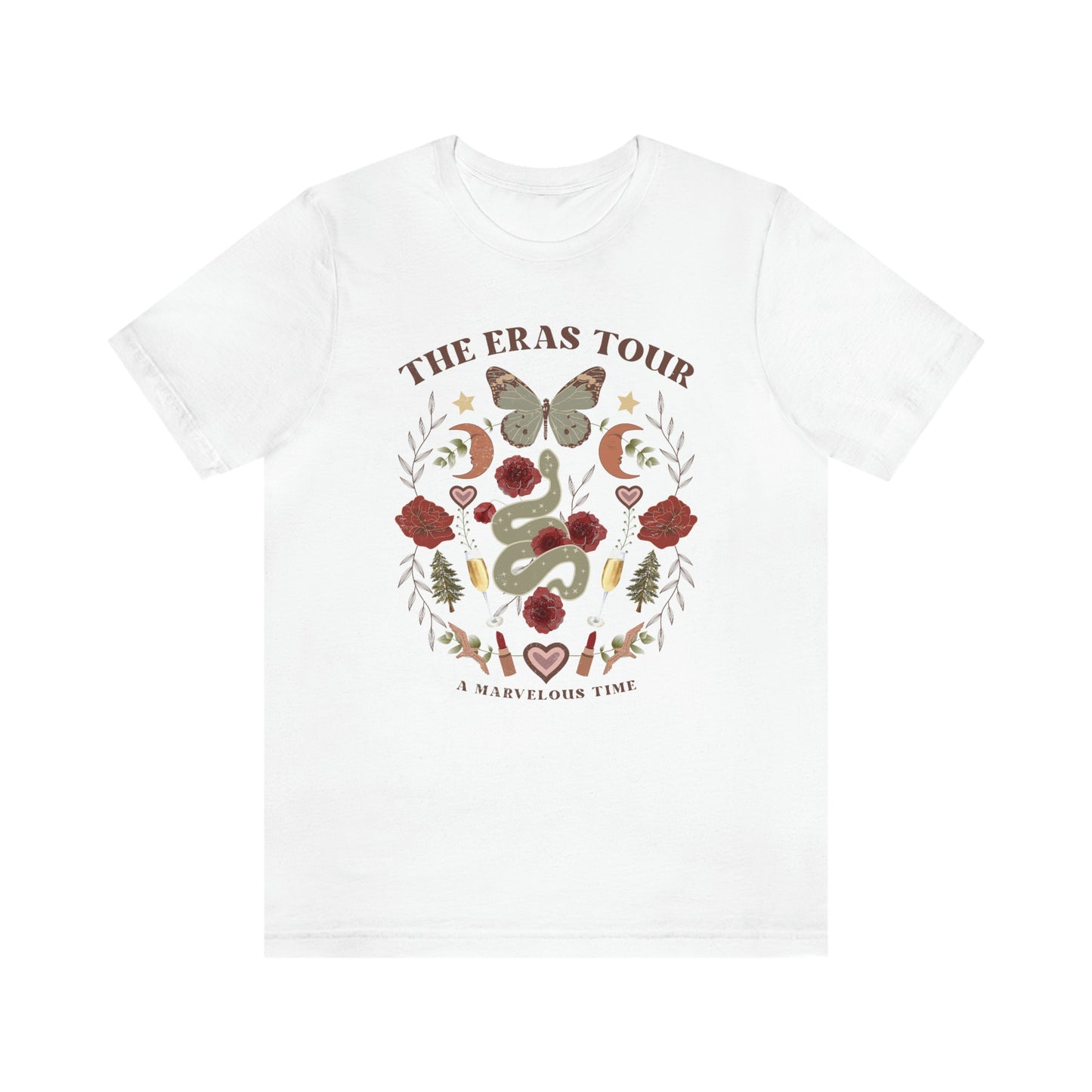 Taylor Swift Eras Tour 1989 Midnights Bella Canvas Unisex Jersey Short Sleeve Tee