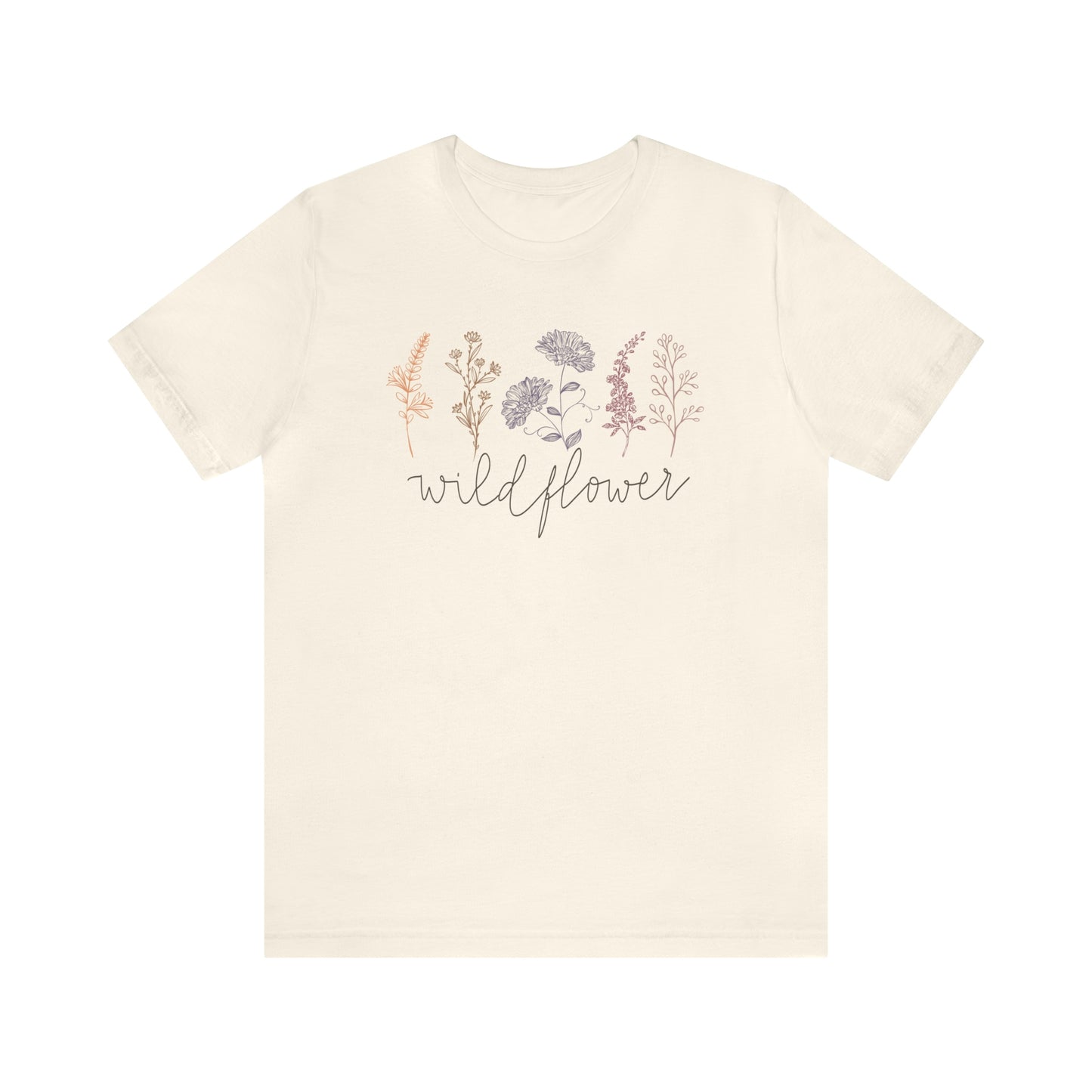 "Wildflower" Bella Canvas Short Sleeve Tee