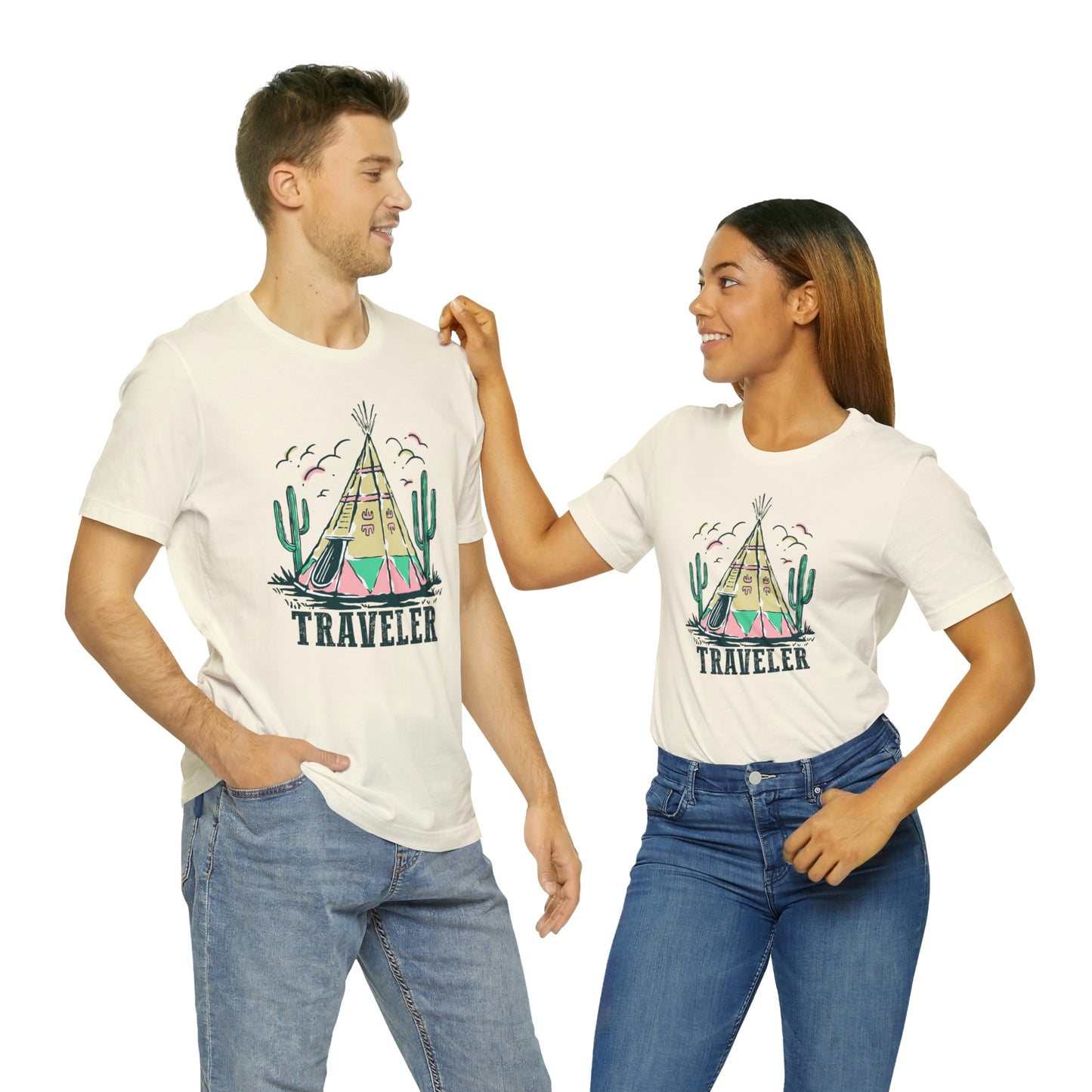 "Traveler" Bella Canvas Short Sleeve Tee