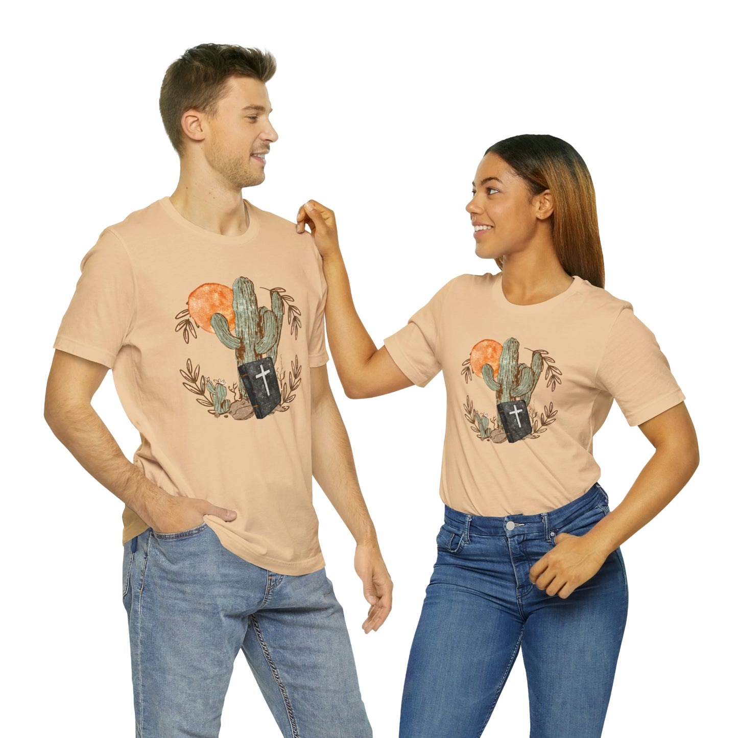 "Desert Cactus" Bella Canvas Short Sleeve Tee