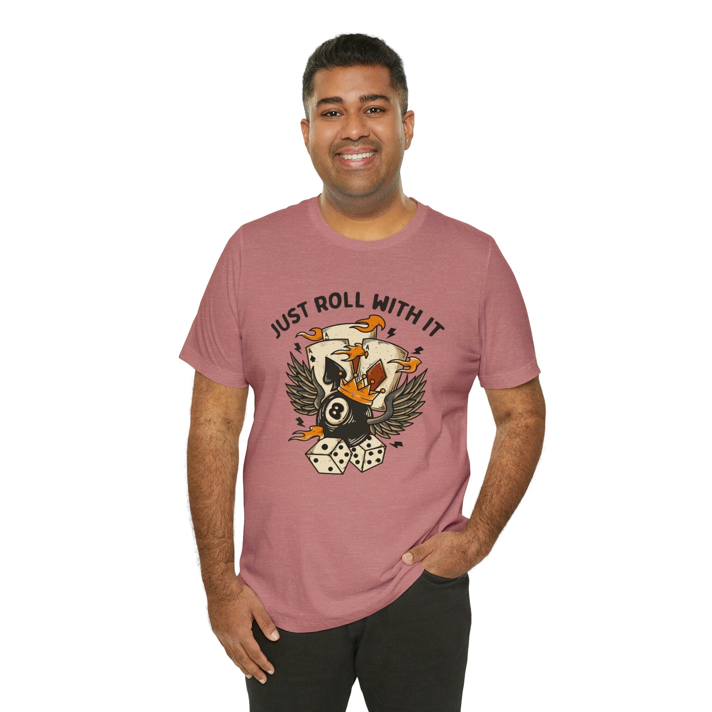 "Just Roll With It" Bella Canvas Short Sleeve Tee