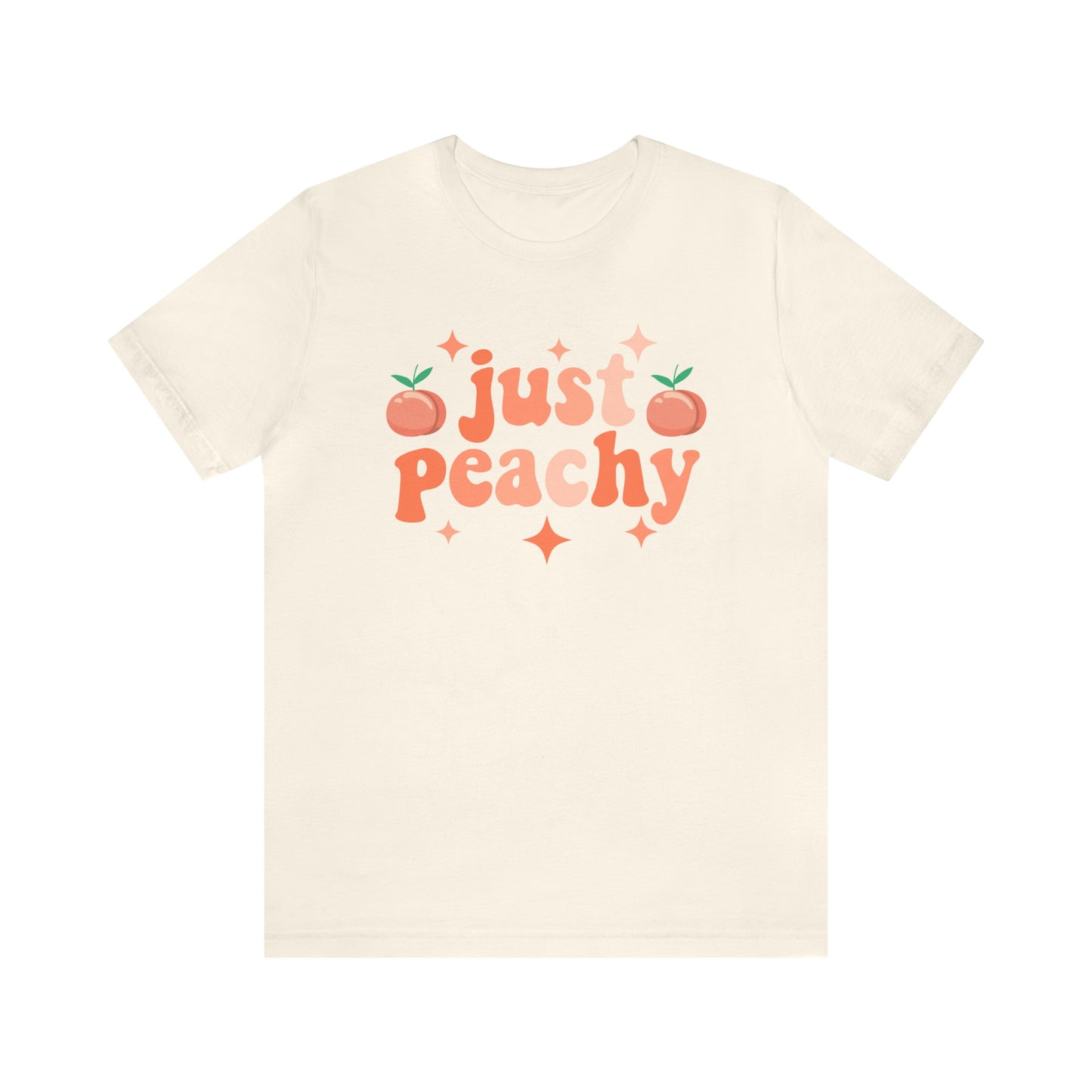 "Just Peachy" Bella Canvas Short Sleeve Tee