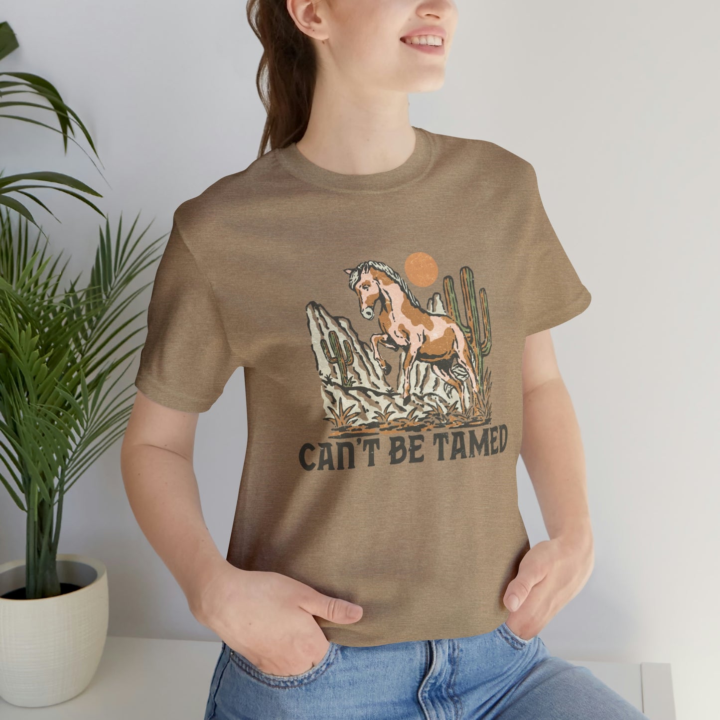 "Can't Be Tamed" Bella Canvas Short Sleeve Tee