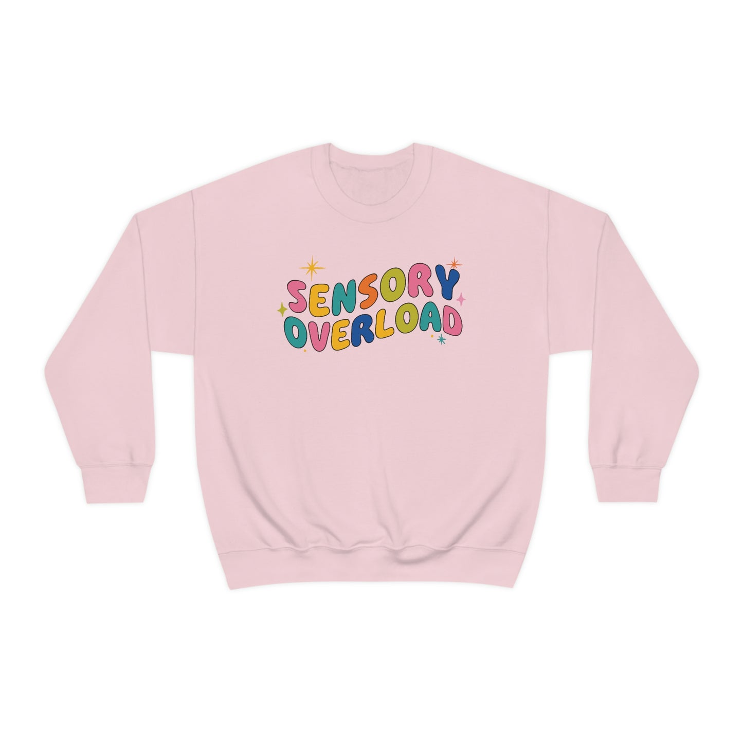 "Sensory Overload" Unisex Heavy Blend™ Crewneck Sweatshirt