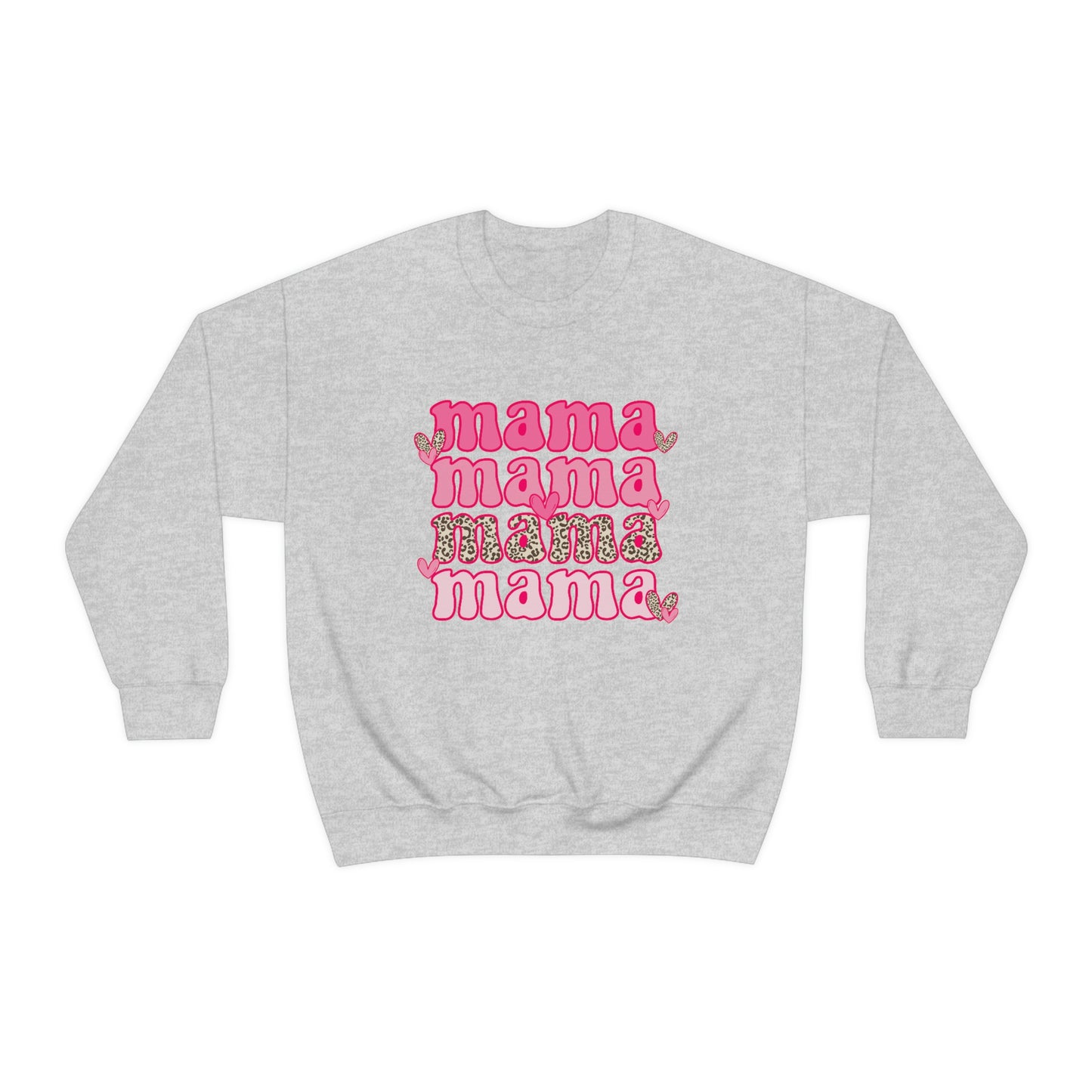 "Mama" Unisex Heavy Blend™ Crewneck Sweatshirt
