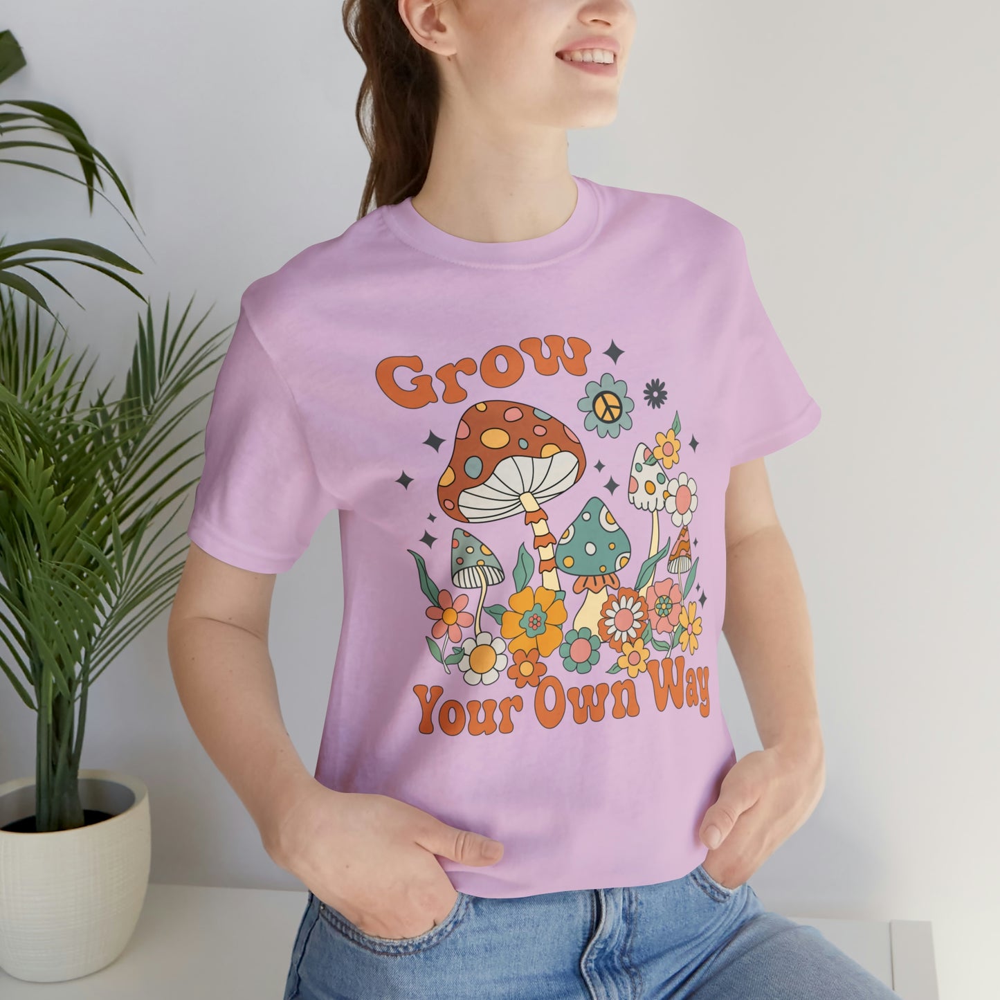 "Grow Your Own Way" Bella Canvas Short Sleeve Tee