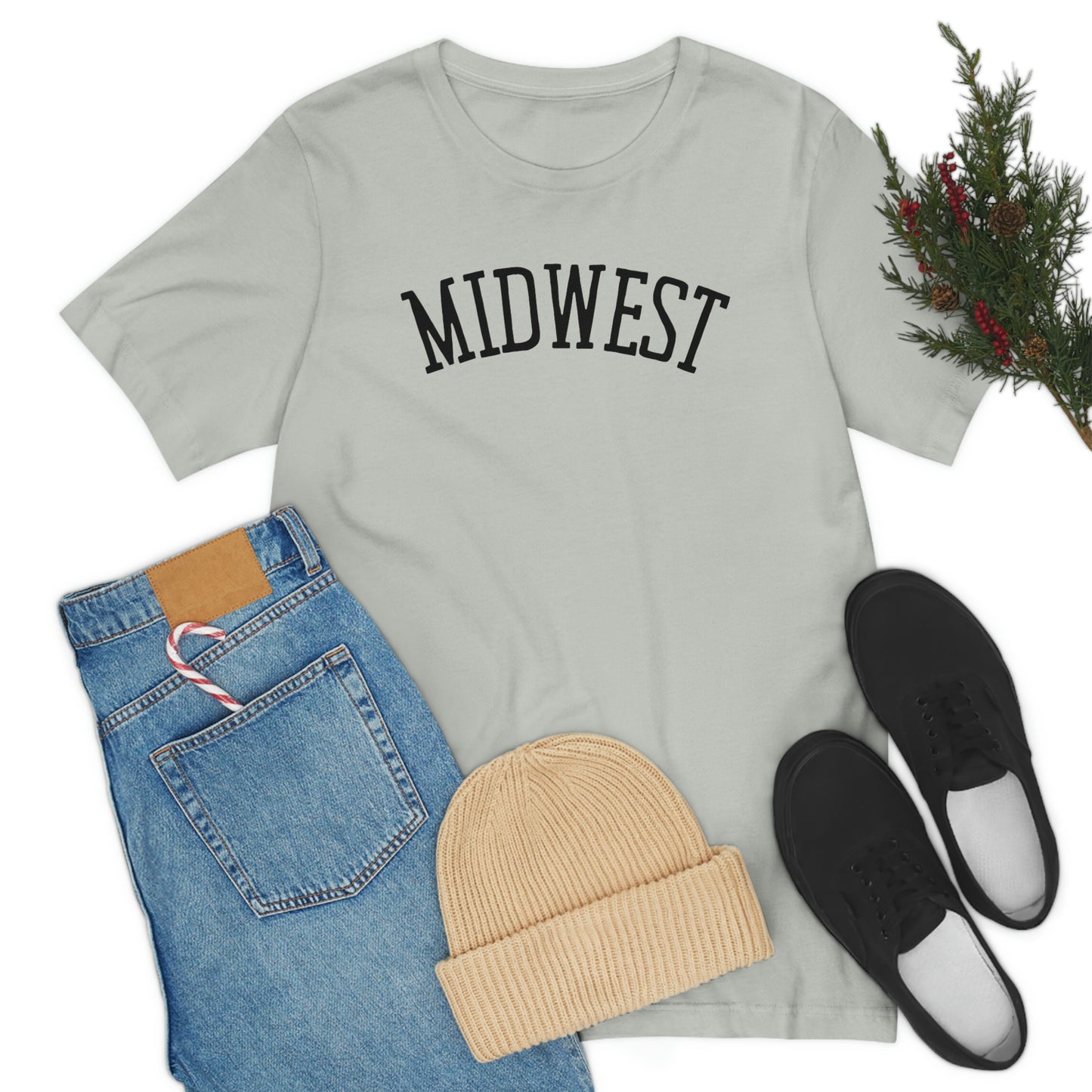 "Midwest" Unisex Jersey Short Sleeve Tee