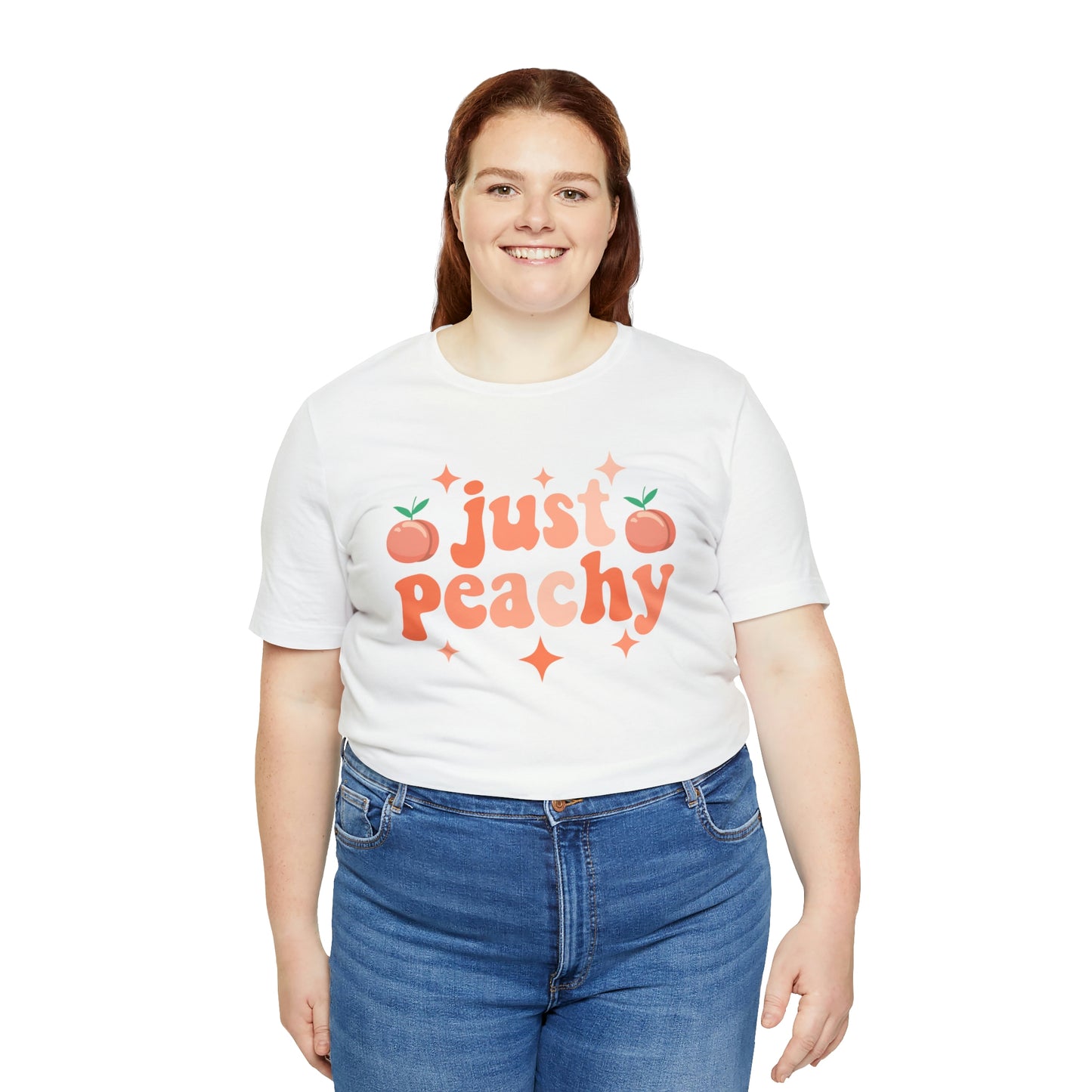 "Just Peachy" Bella Canvas Short Sleeve Tee