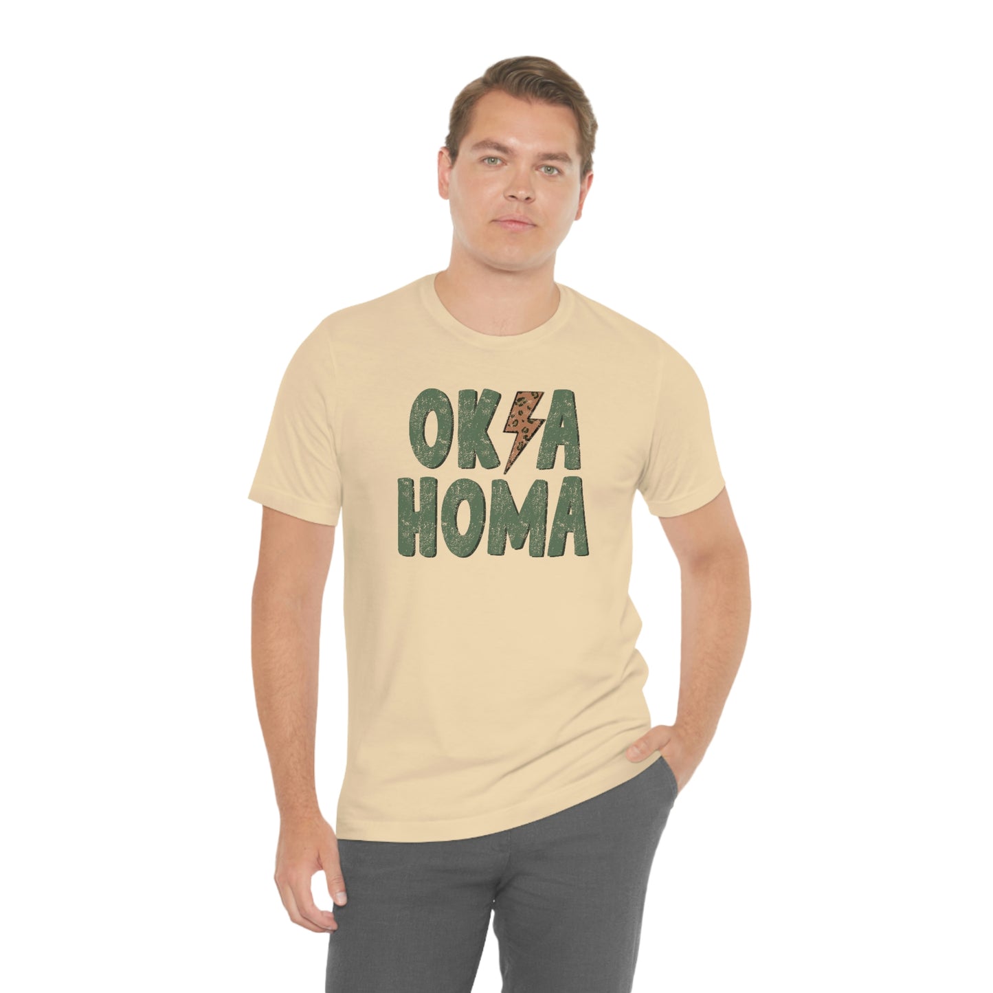 "Oklahoma" Unisex Jersey Short Sleeve Tee