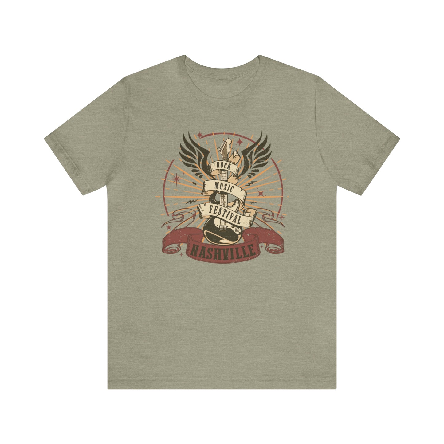 "Nashville" Bella Canvas Short Sleeve Tee