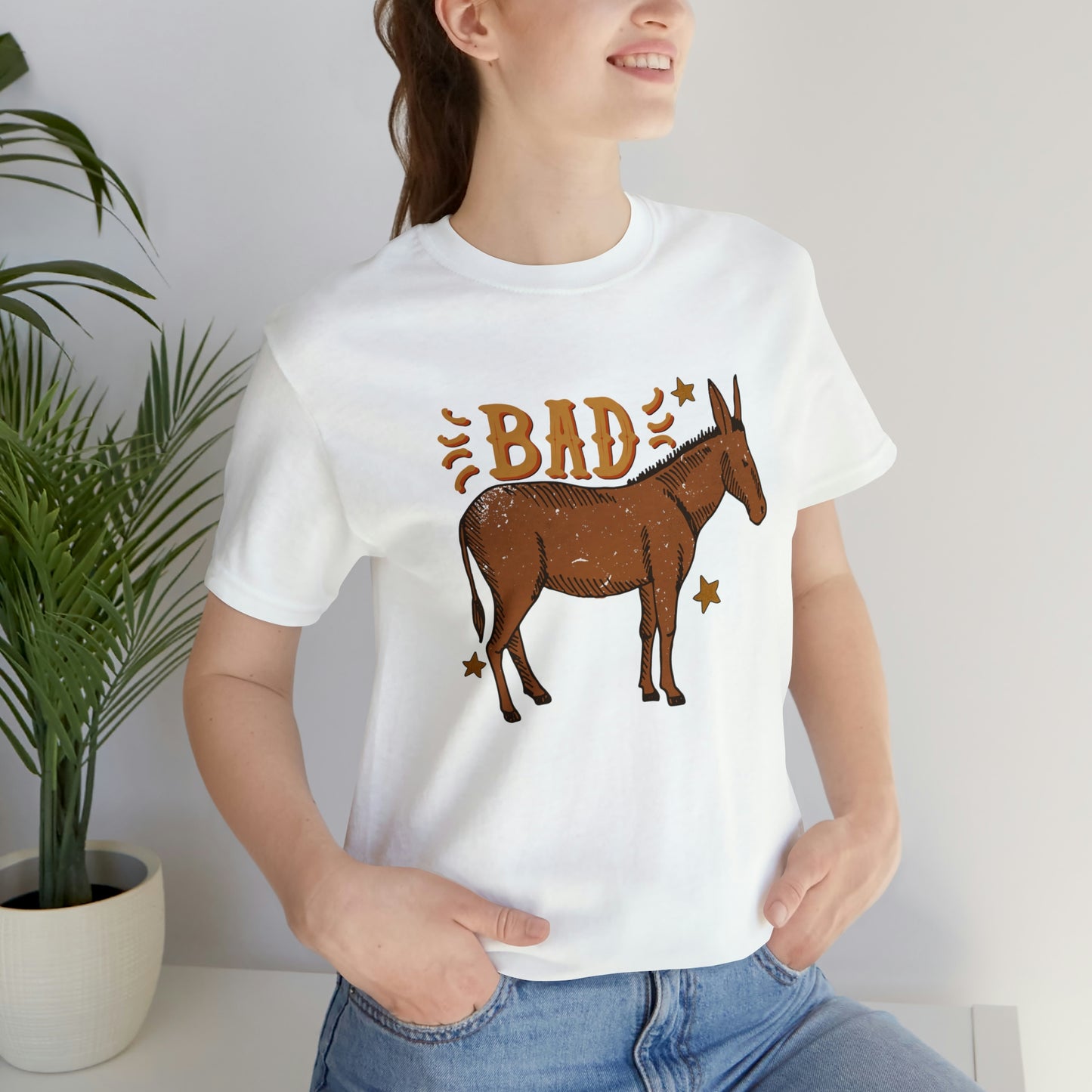 "Bad Ass" Bella Canvas Short Sleeve Tee
