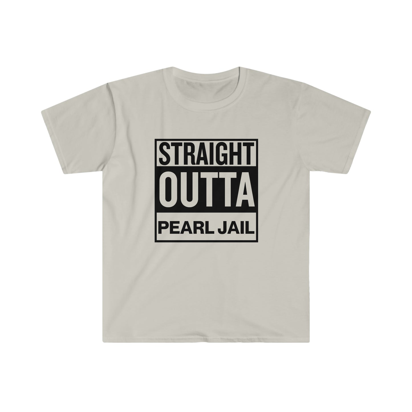 "Straight Outta Pearl Jail" Unisex Heavy Cotton Tee (Gildan Soft Style)