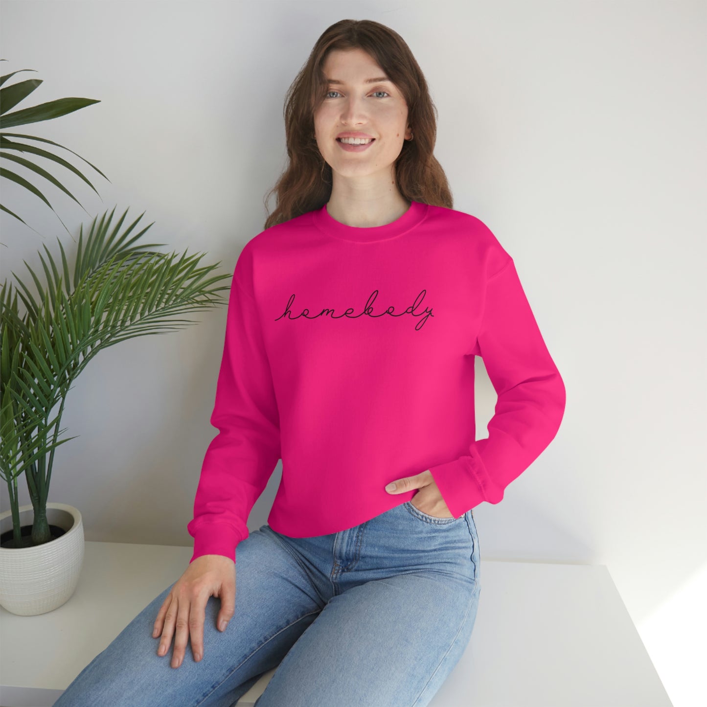 "Homebody" Unisex Heavy Blend™ Crewneck Sweatshirt