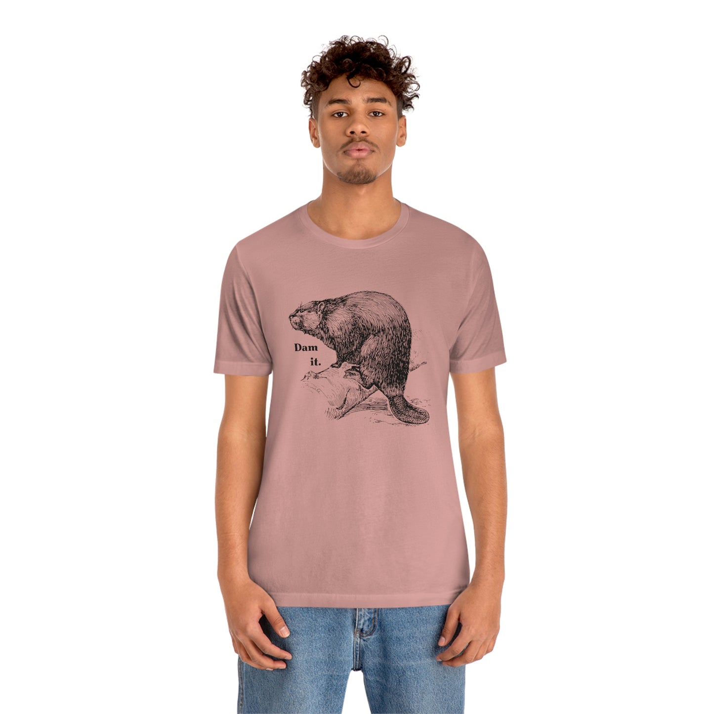 "Dam it" Bella Canvas Graphic Short Sleeve Tee
