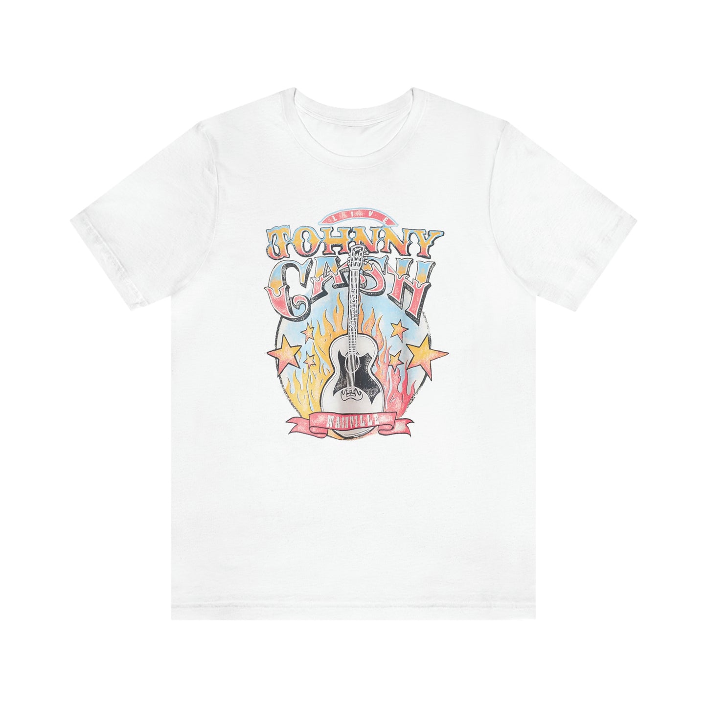 "Johnny Cash" Unisex Jersey Short Sleeve Tee