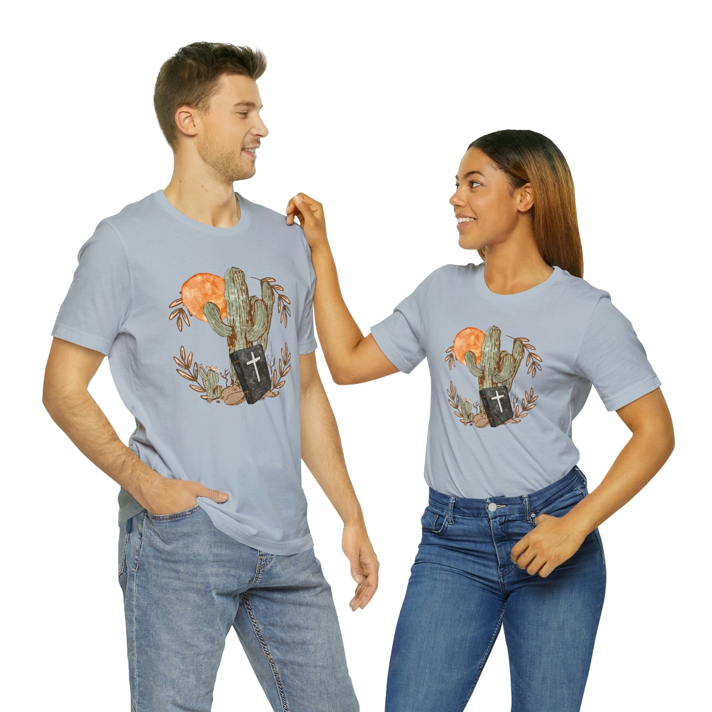 "Desert Cactus" Bella Canvas Short Sleeve Tee