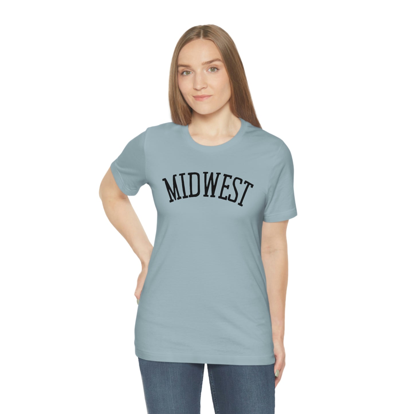 "Midwest" Unisex Jersey Short Sleeve Tee