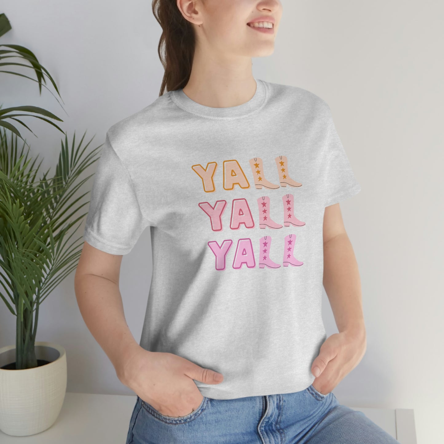"Yall" Unisex Jersey Short Sleeve Tee