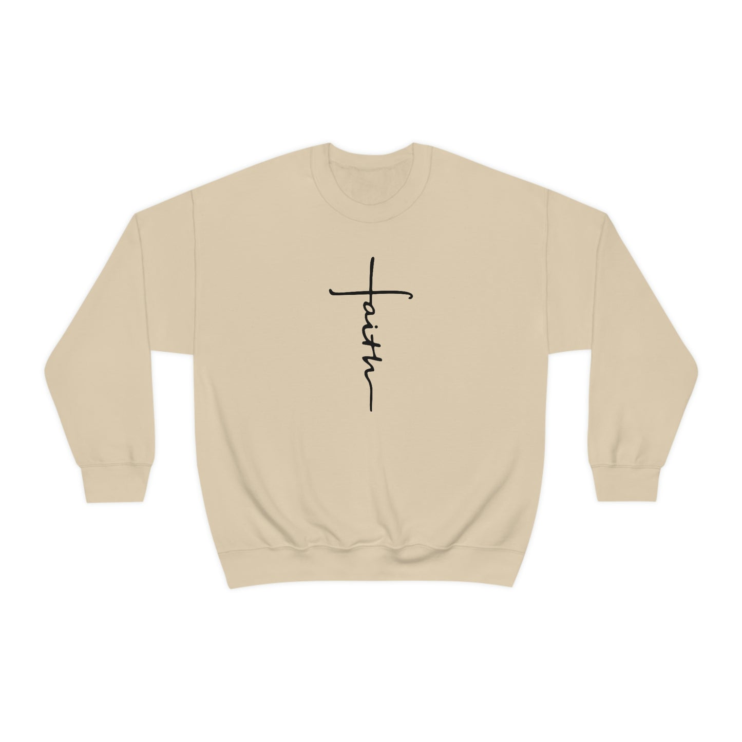"Faith" Unisex Crewneck Sweatshirt