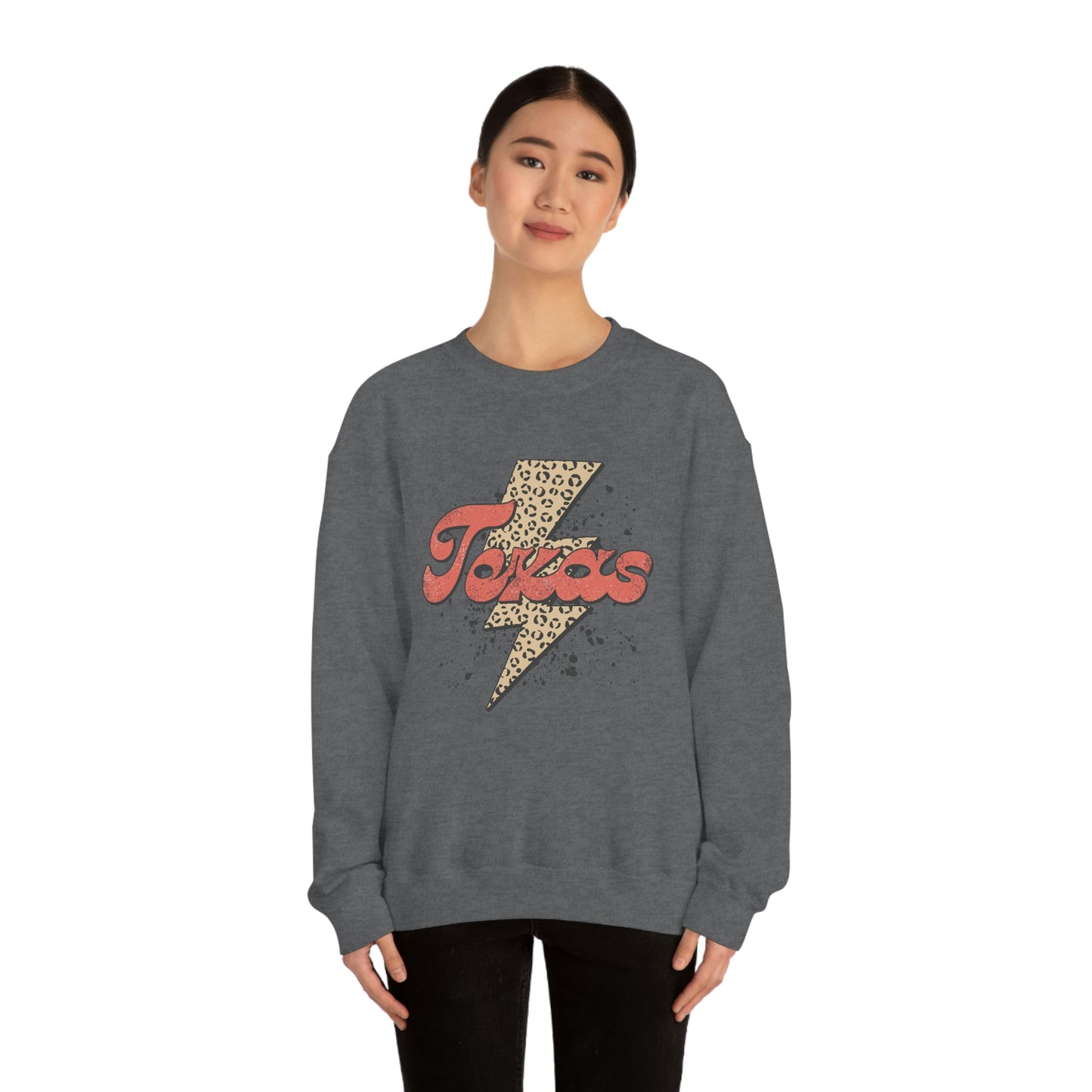 "Texas" Unisex Heavy Blend™ Crewneck Sweatshirt