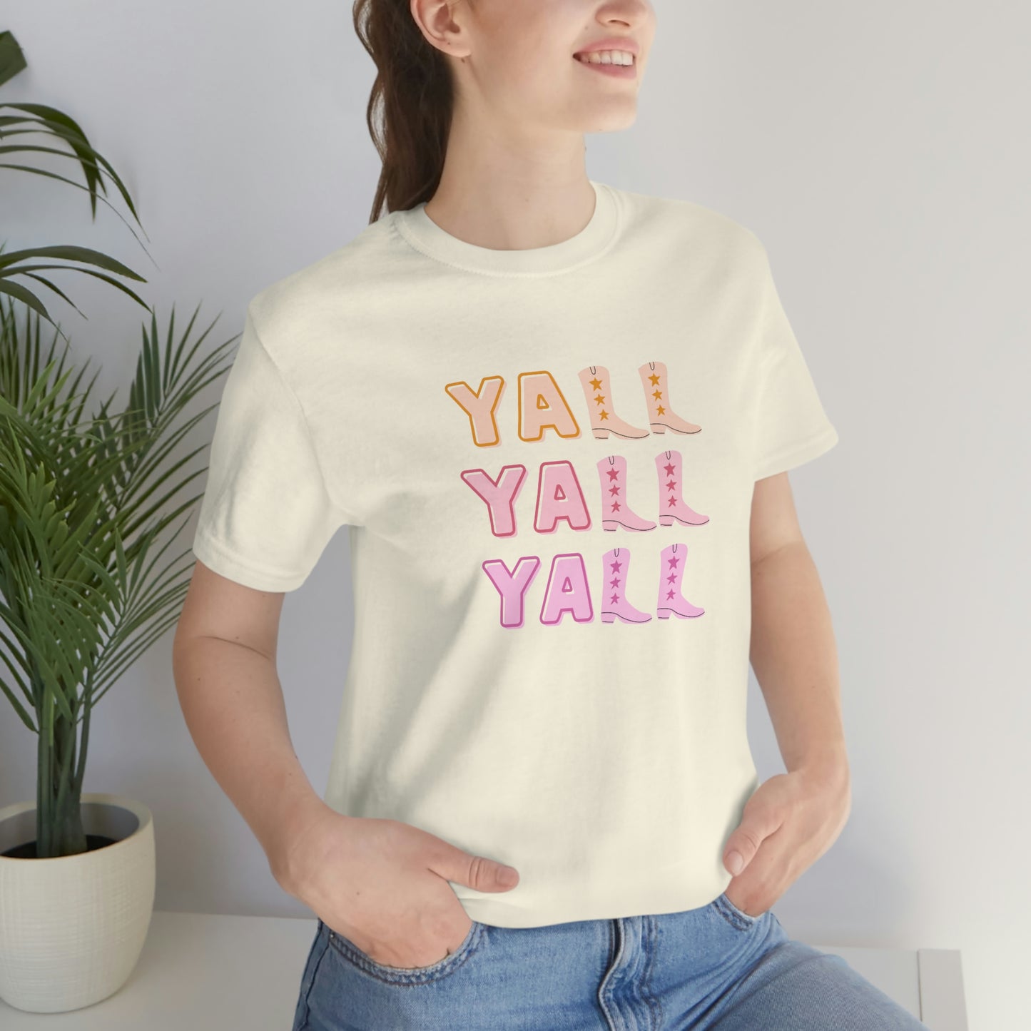 "Yall" Unisex Jersey Short Sleeve Tee