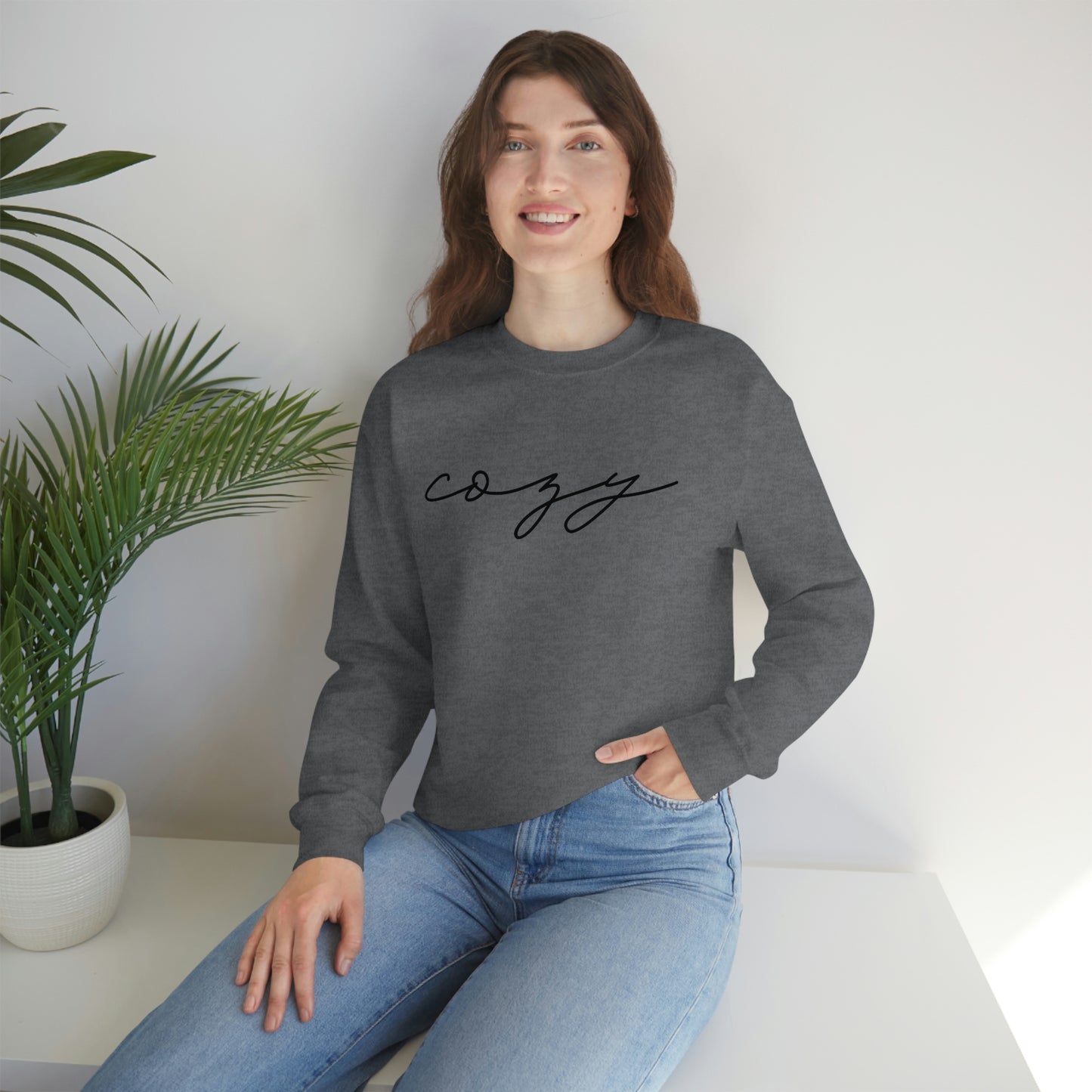 "Cozy" Unisex Heavy Blend™ Crewneck Sweatshirt