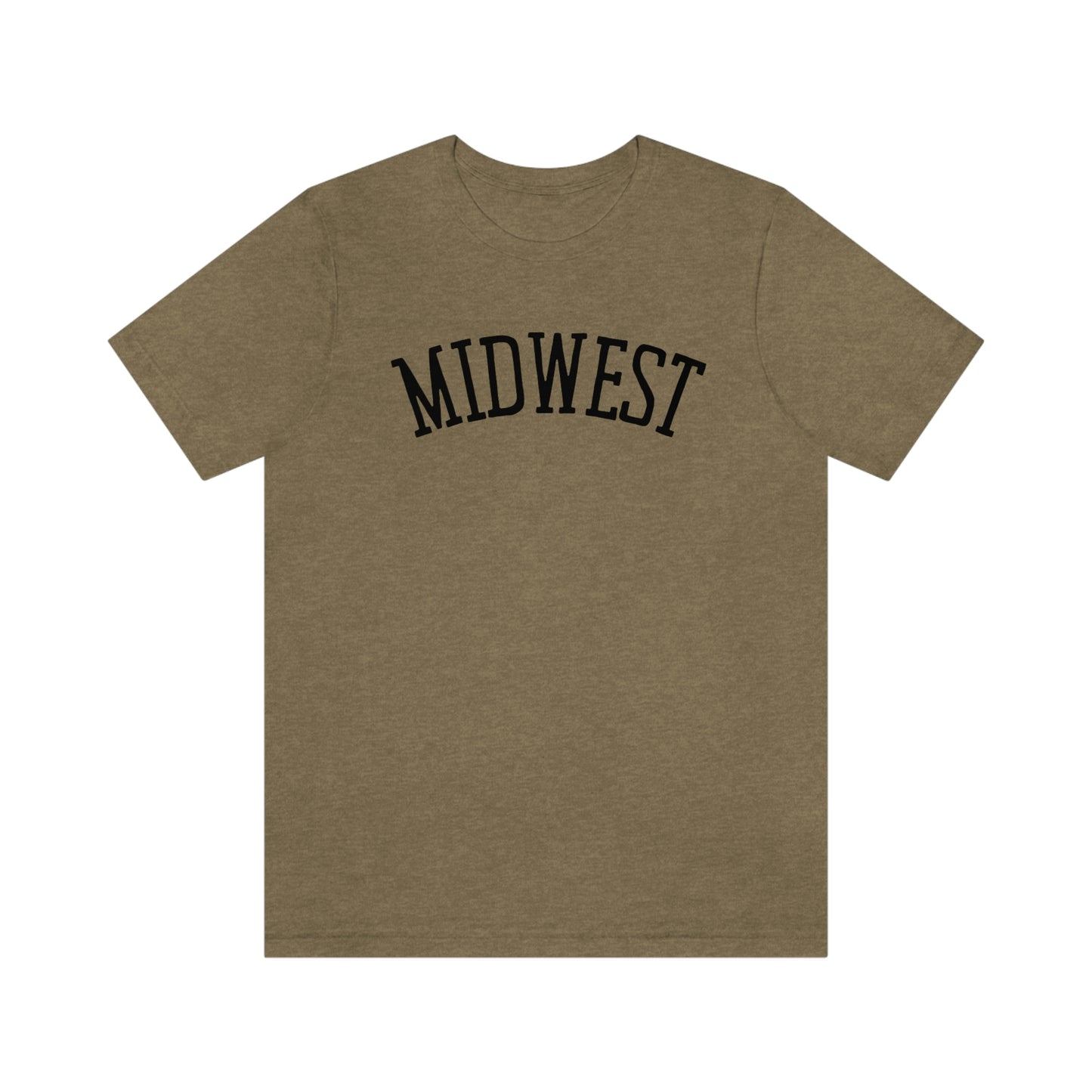 "Midwest" Unisex Jersey Short Sleeve Tee