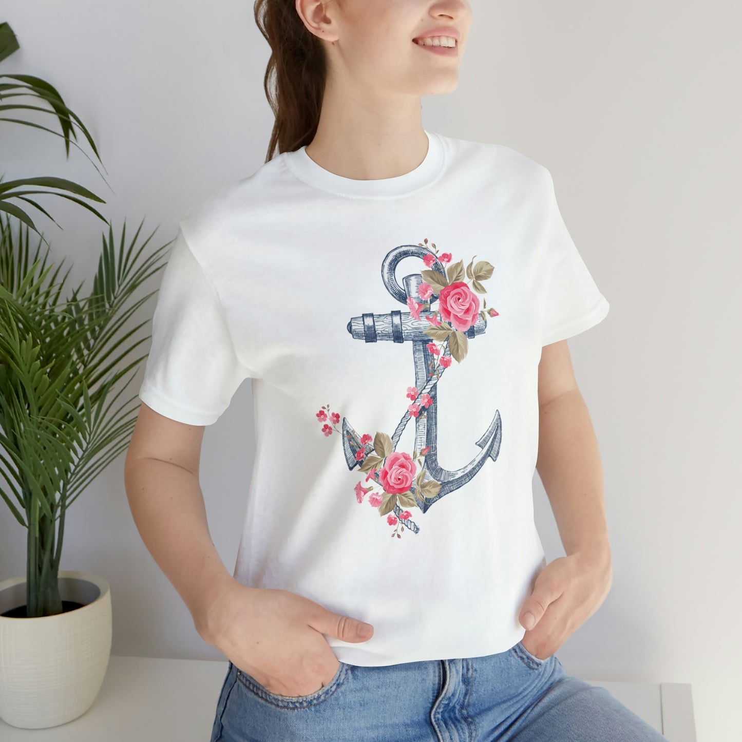 "Anchor" Bella Canvas Short Sleeve Tee