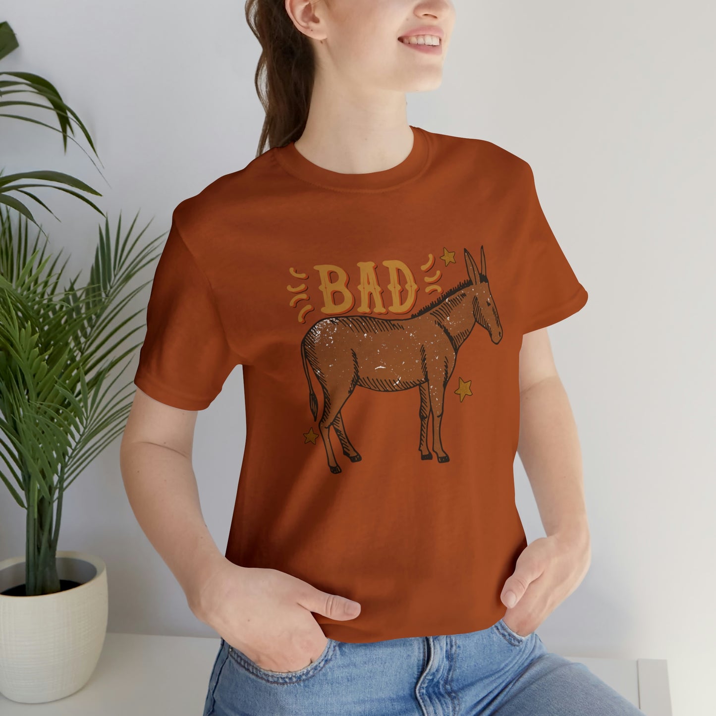 "Bad Ass" Bella Canvas Short Sleeve Tee