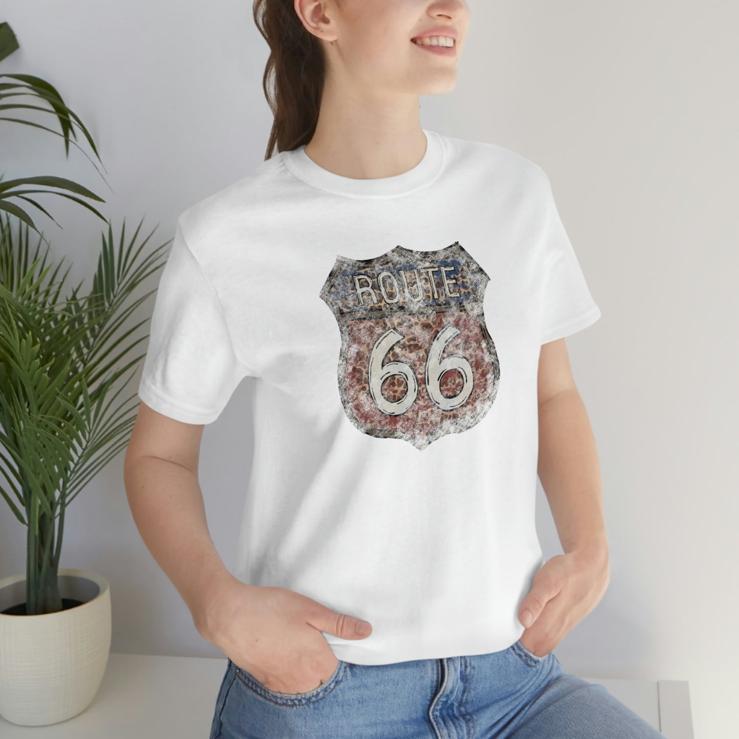 Route 66 Bella Canvas Unisex Jersey Short Sleeve Tee