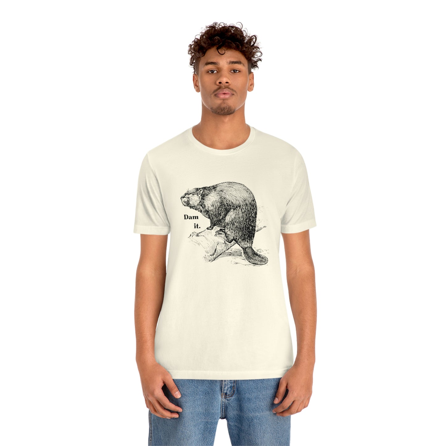 "Dam it" Bella Canvas Graphic Short Sleeve Tee