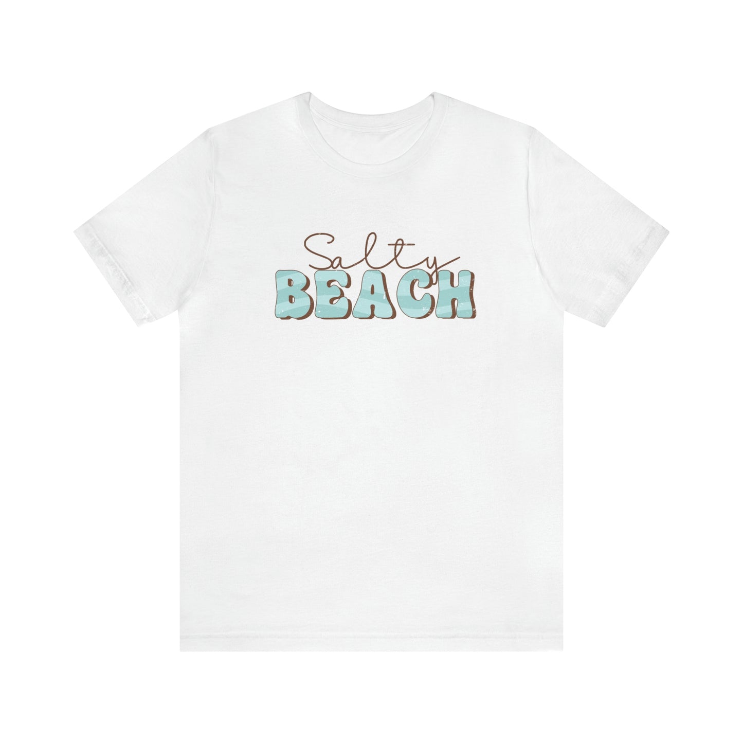 "Salty Beach" Bella Canvas Short Sleeve Tee