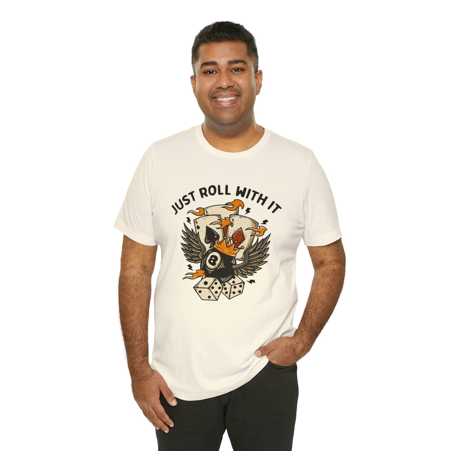"Just Roll With It" Bella Canvas Short Sleeve Tee