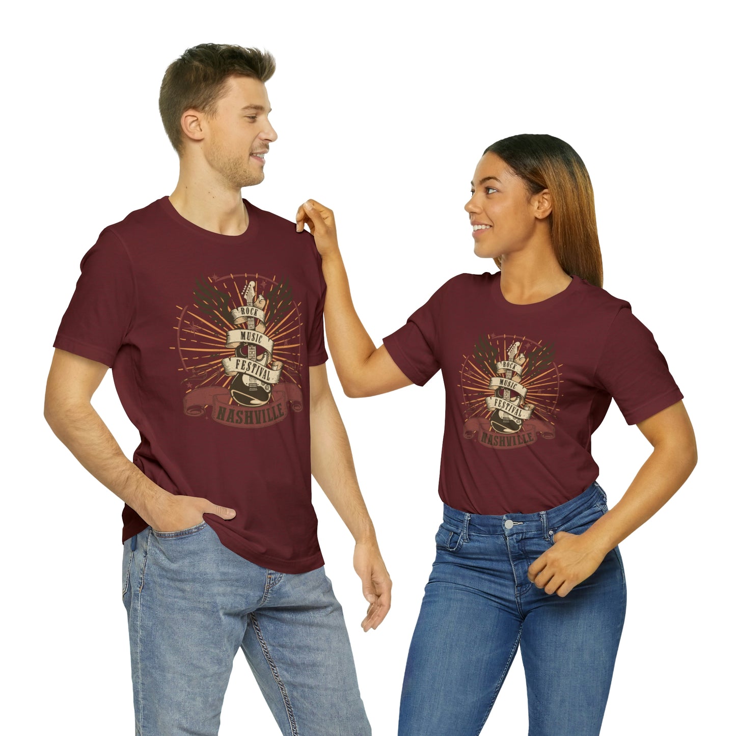 "Nashville" Bella Canvas Short Sleeve Tee