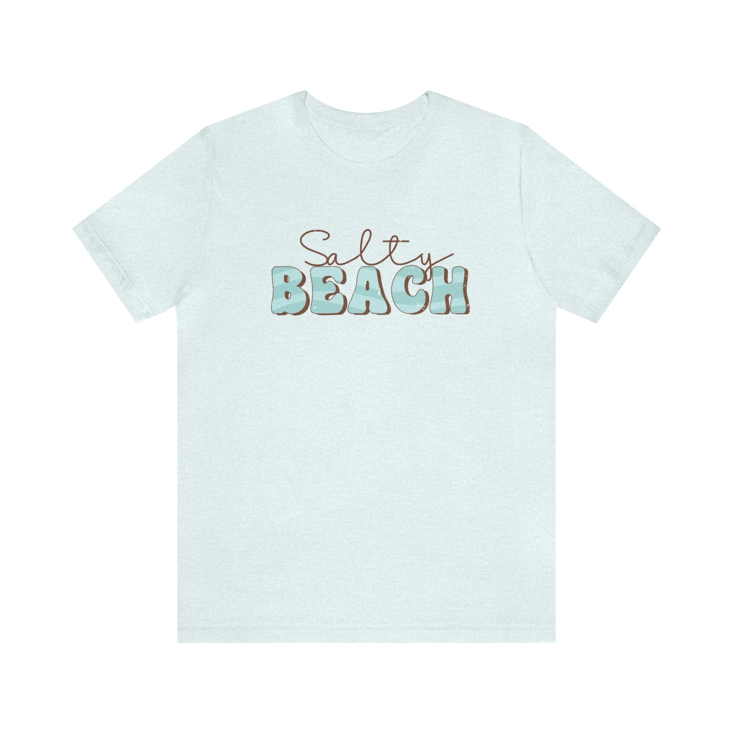 "Salty Beach" Bella Canvas Short Sleeve Tee