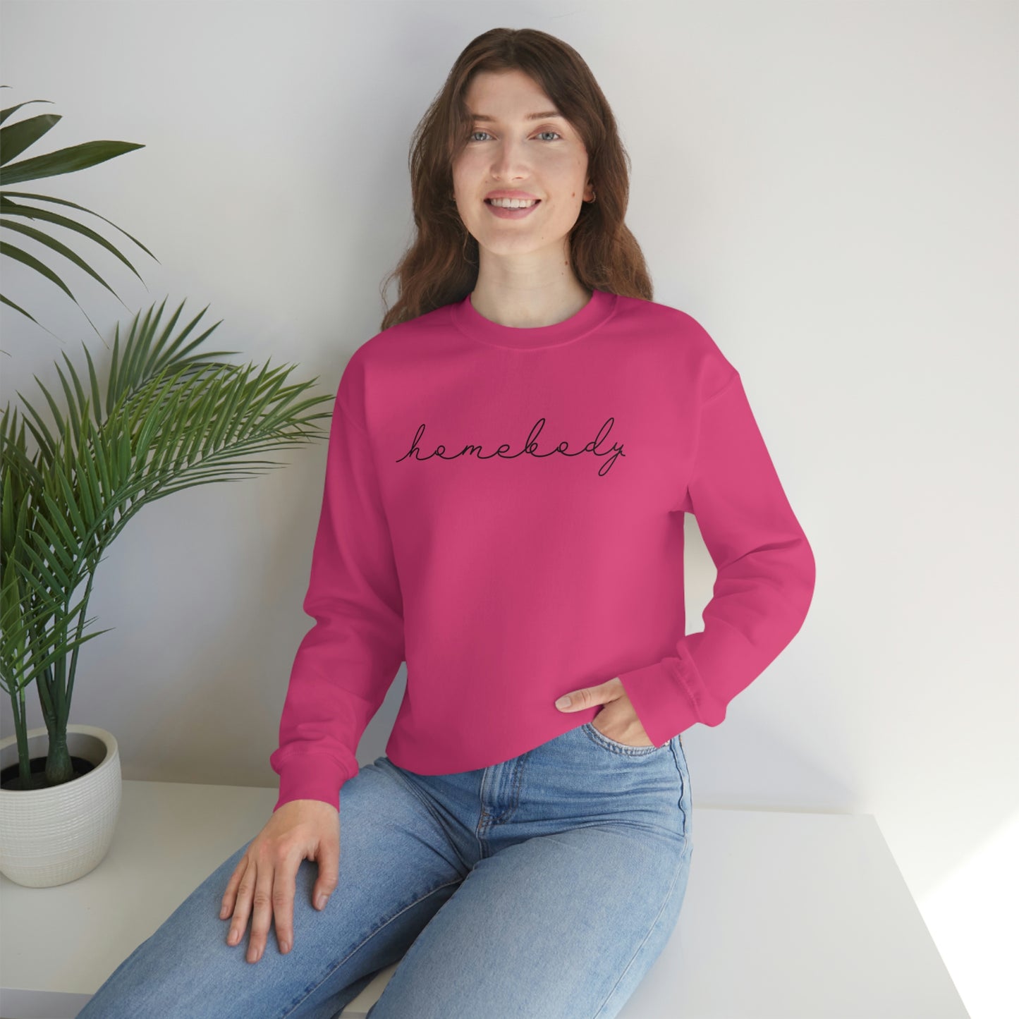 "Homebody" Unisex Heavy Blend™ Crewneck Sweatshirt