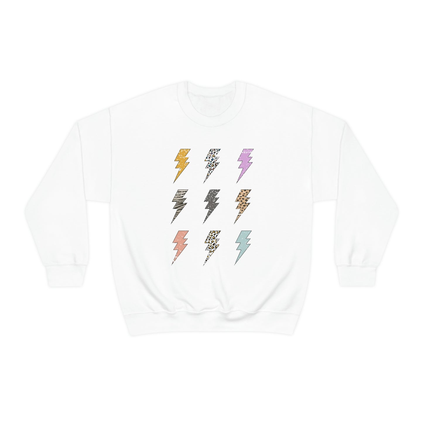 "Lightening Bolt" Unisex Heavy Blend™ Crewneck Sweatshirt