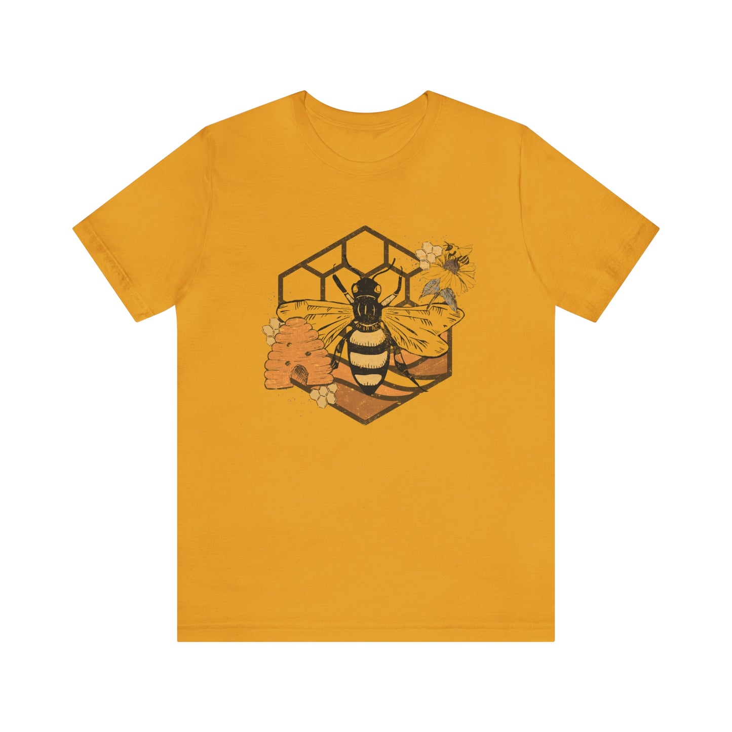 "Honey Bee" Bella Canvas Short Sleeve Tee