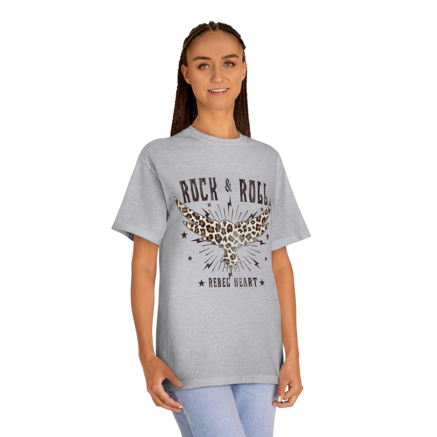 "Rock & Roll" Oversized tee, Unisex Classic Tee