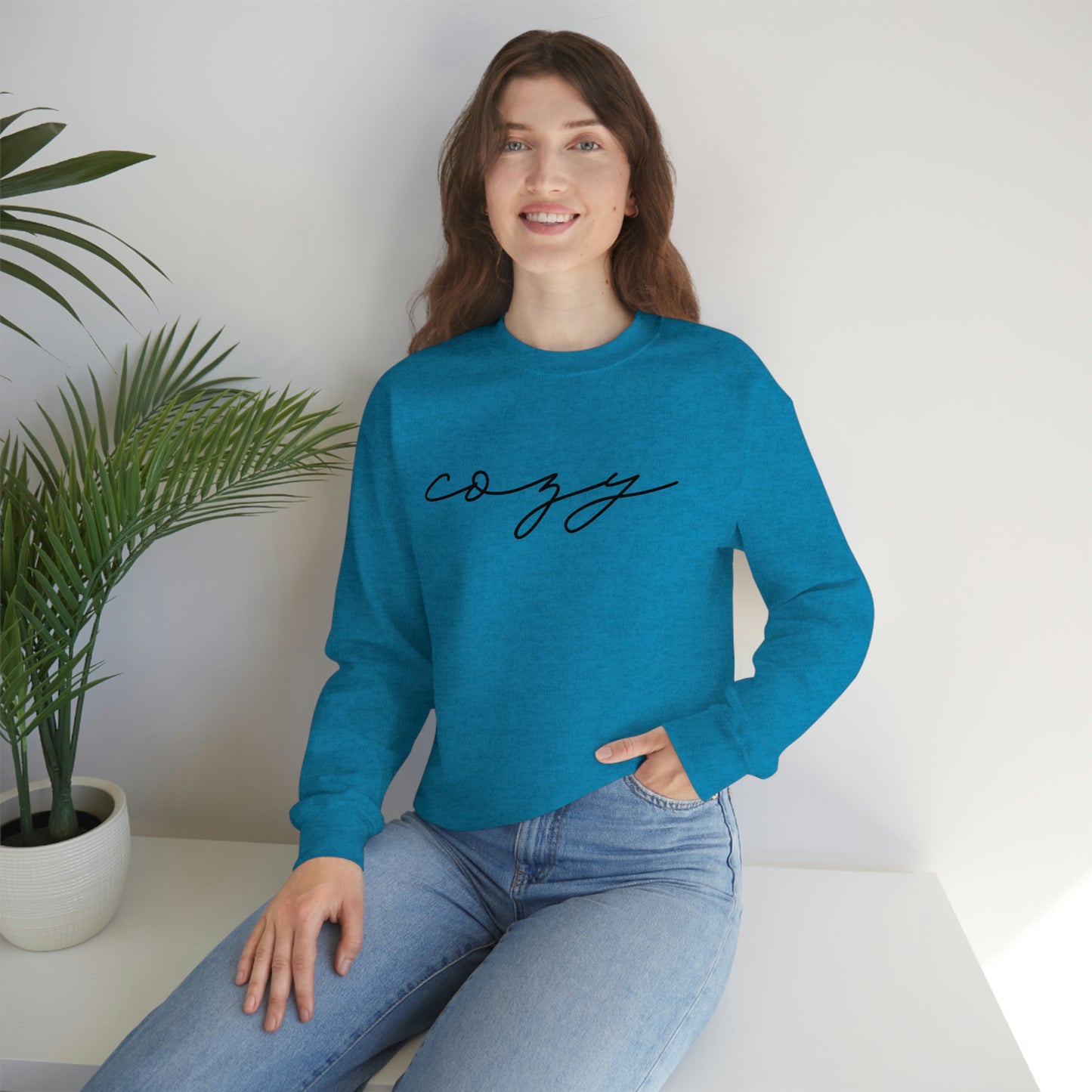 "Cozy" Unisex Heavy Blend™ Crewneck Sweatshirt