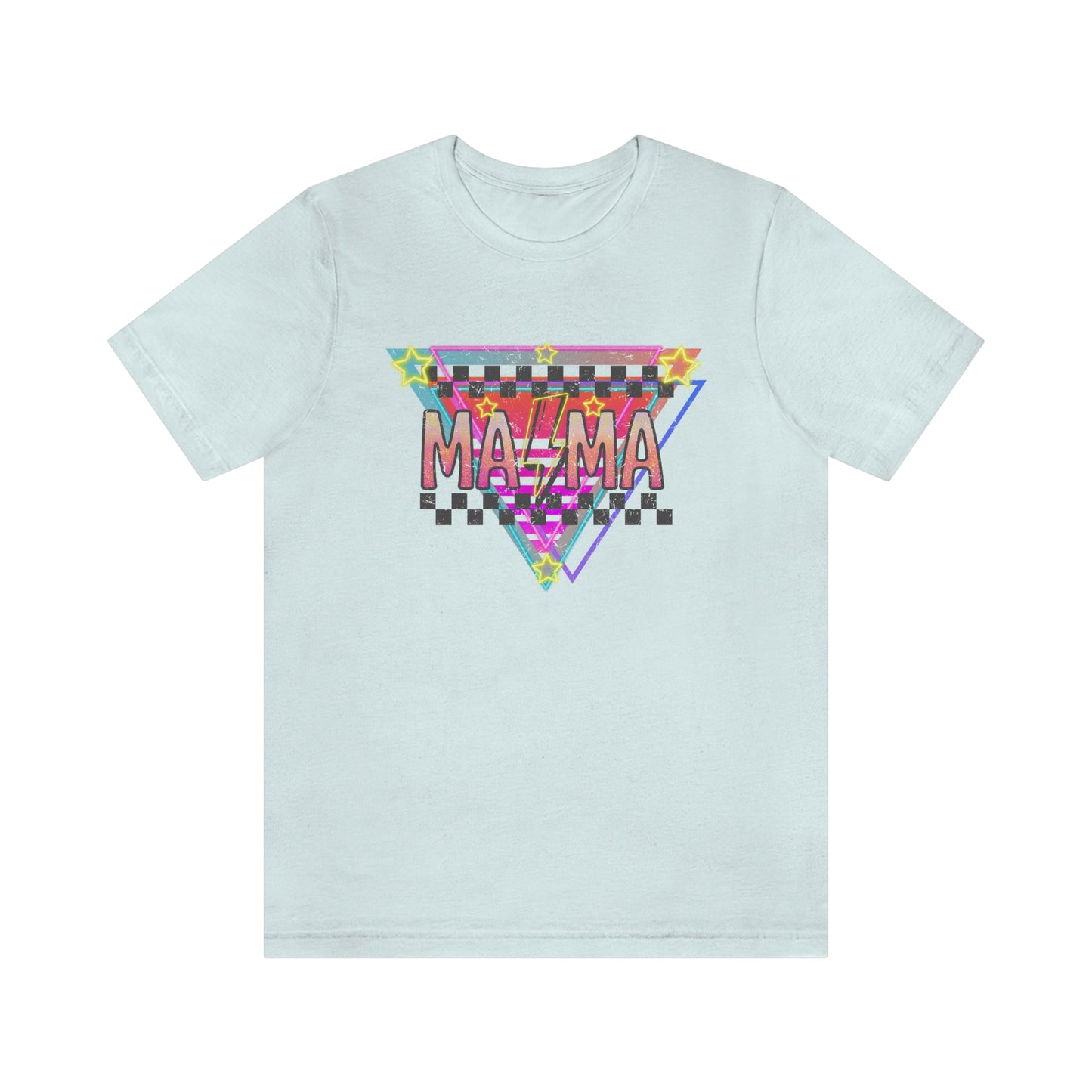 "Retro MAMA" Unisex Jersey Short Sleeve Tee