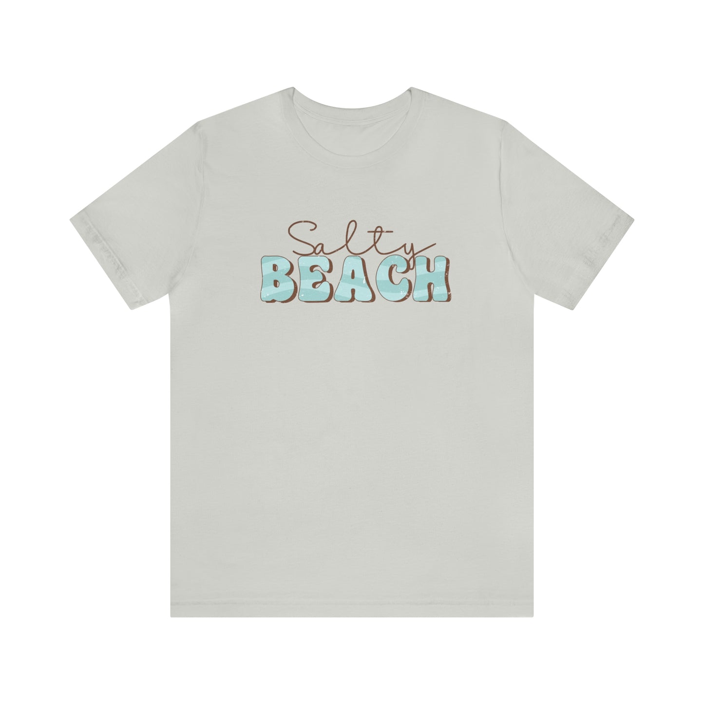 "Salty Beach" Bella Canvas Short Sleeve Tee