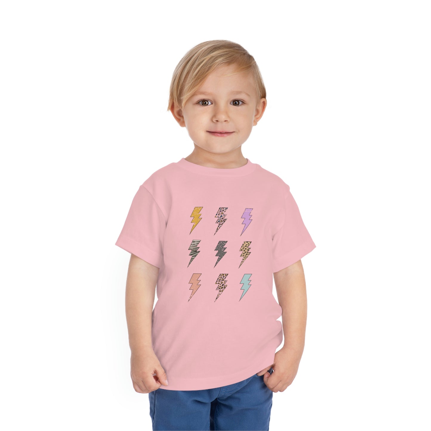 "Lightning Bolt" Toddler Short Sleeve Tee (2T-5T)