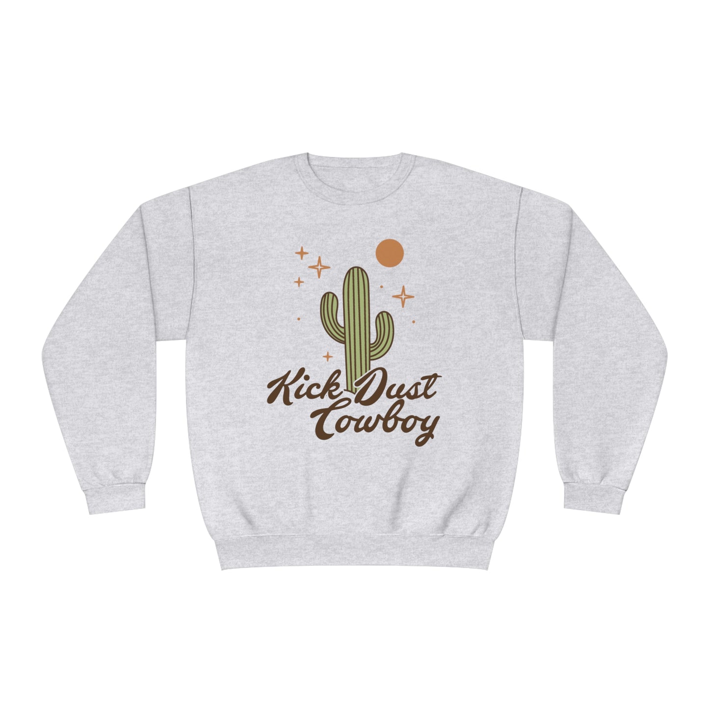 "Kick Dust Cowboy" Unisex NuBlend® Crewneck Sweatshirt