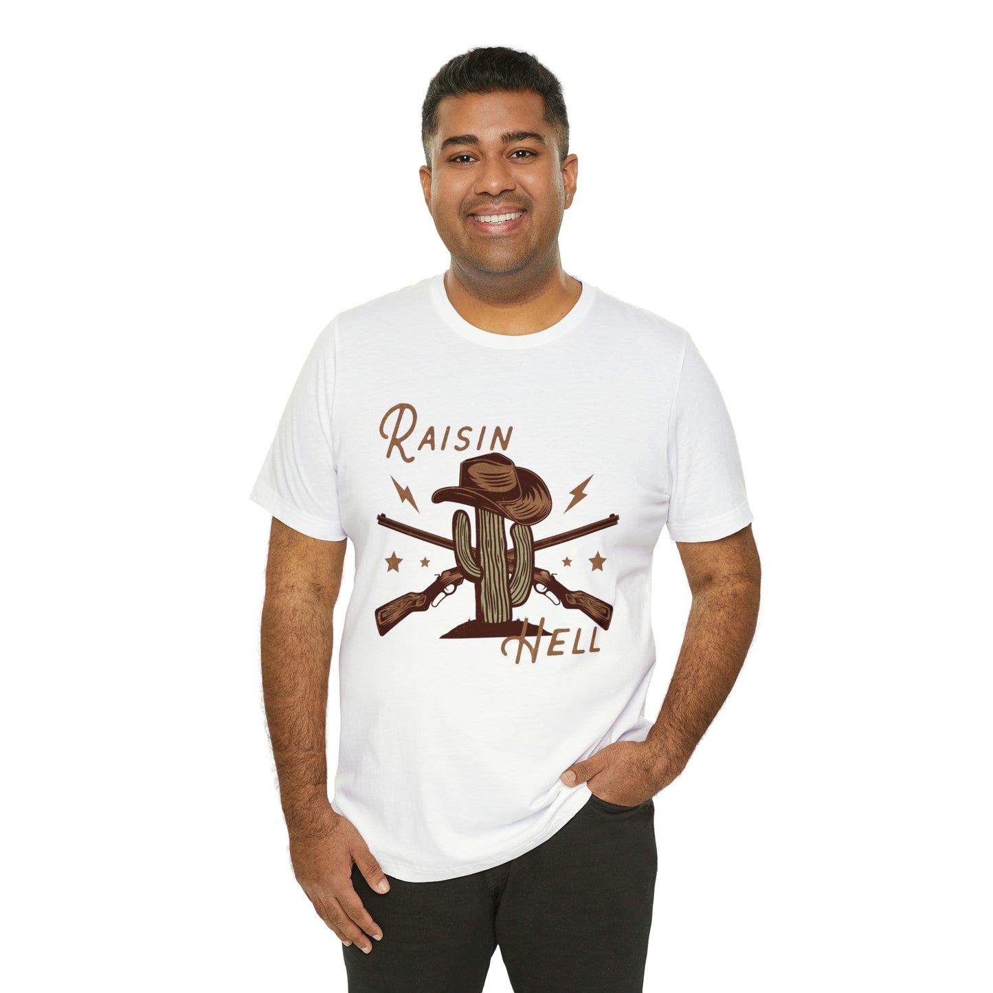 "Raisin Hell" Bella Canvas Short Sleeve Tee