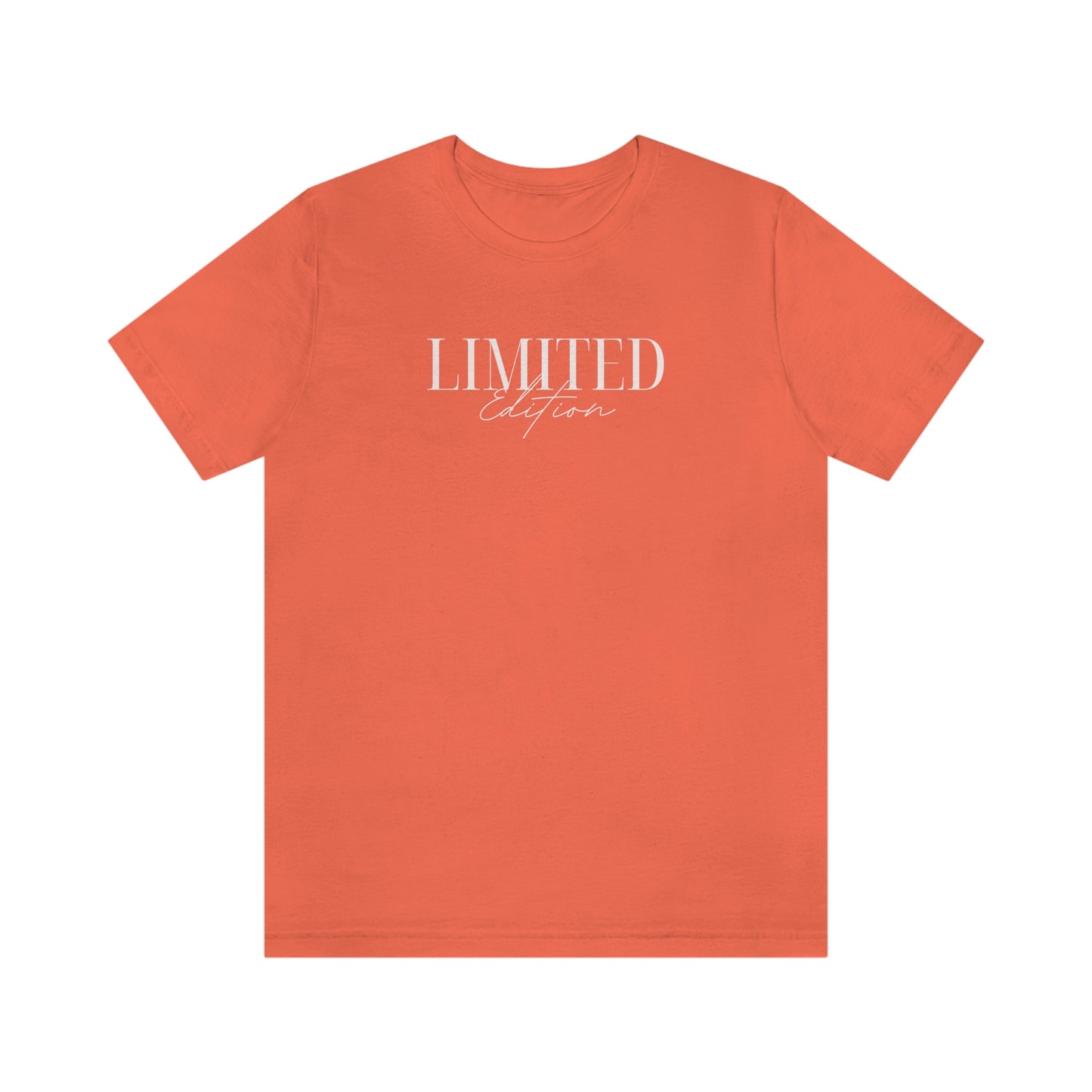 "Limited Edition Tee" Unisex Jersey Short Sleeve Tee (Bella + Canvas)