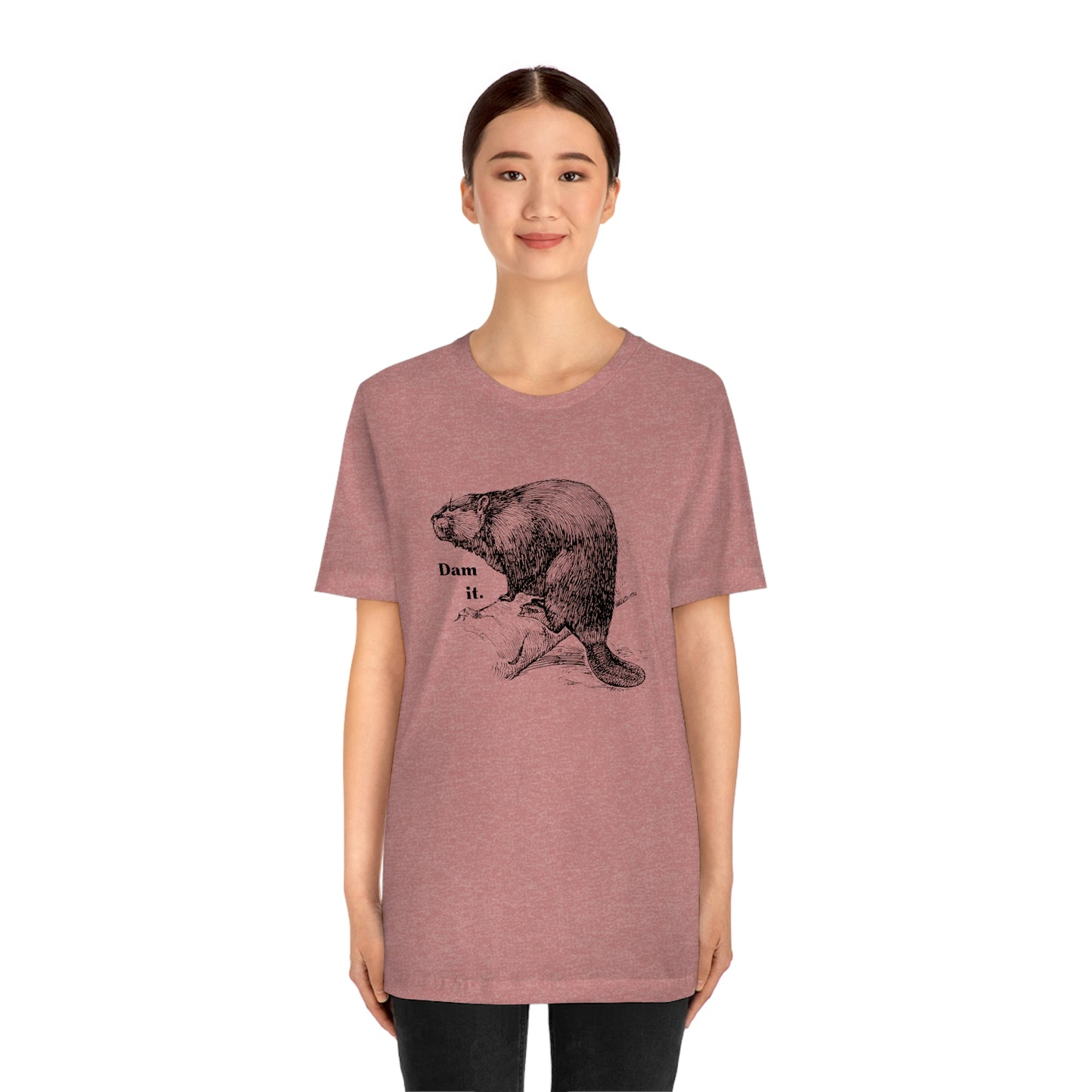 "Dam it" Bella Canvas Graphic Short Sleeve Tee