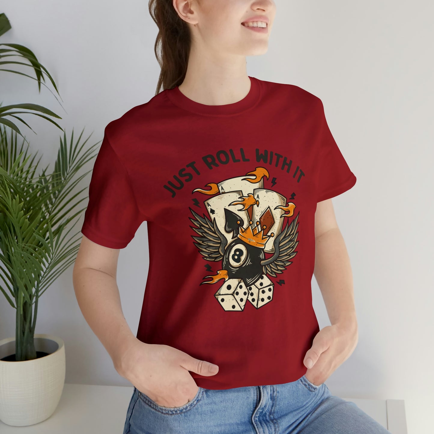 "Just Roll With It" Bella Canvas Short Sleeve Tee