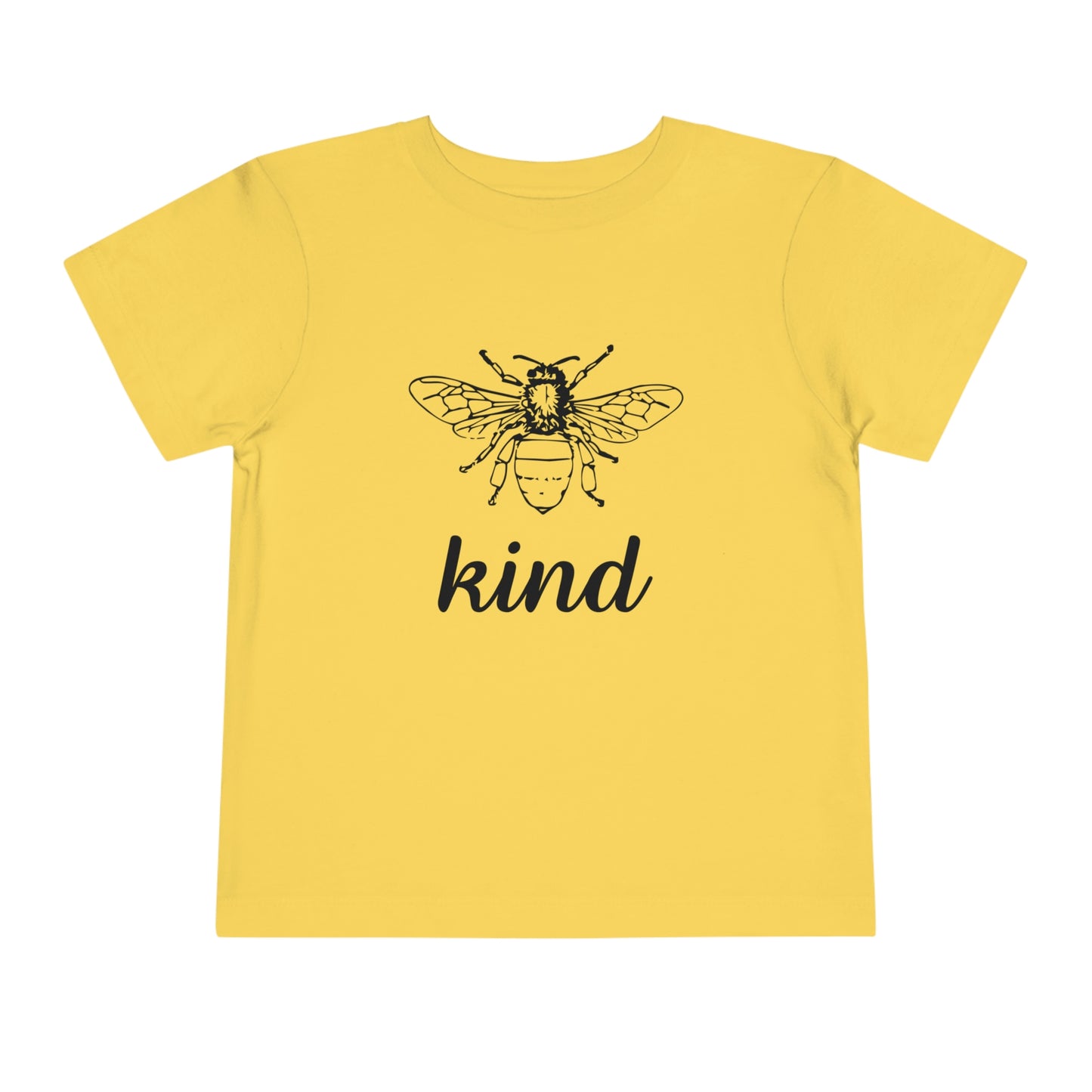 "Bee Kind" Toddler Short Sleeve Tee (2T-5T)